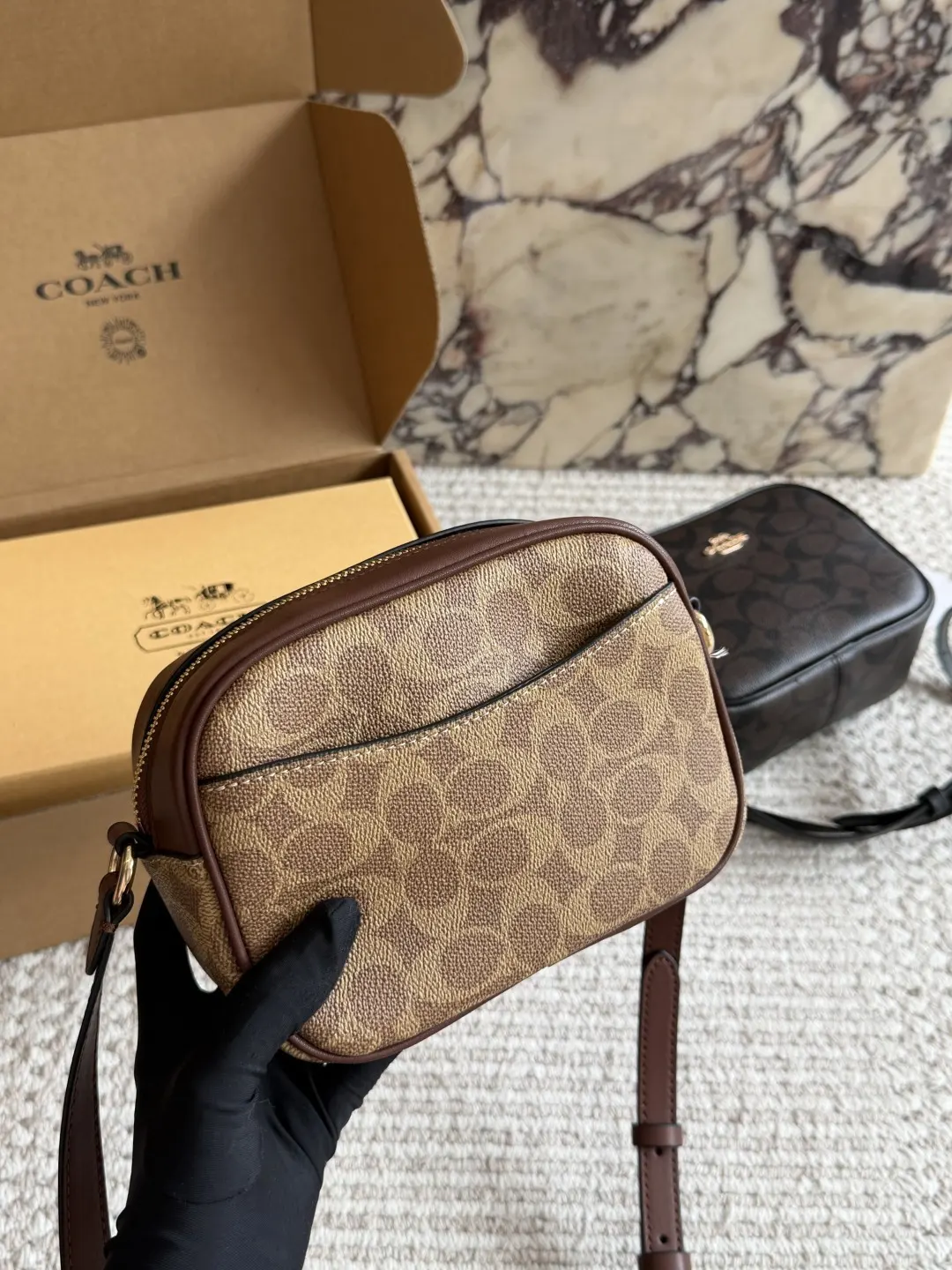 Monogram Coated Canvas Camera Bag D27517858 — view 5