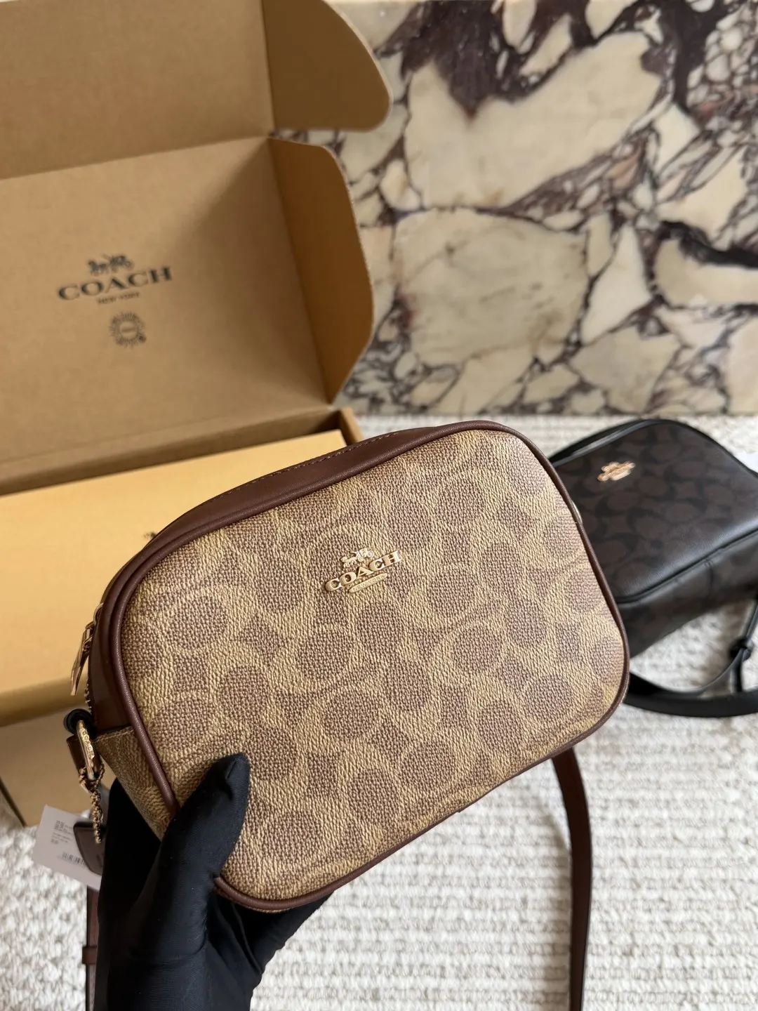 Monogram Coated Canvas Camera Bag D27517858 — view 9
