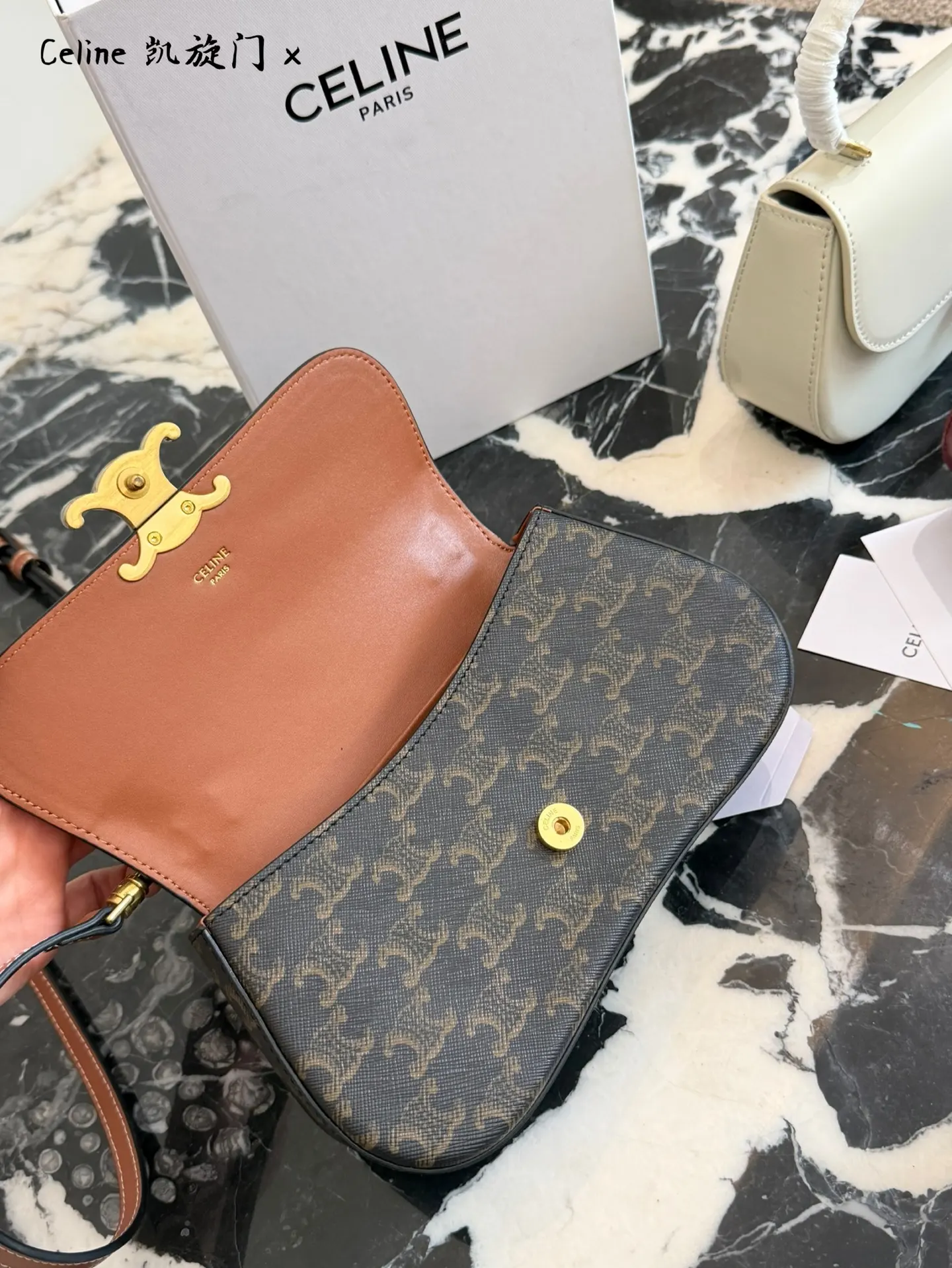Teen Lola Triomphe Monogram Top-Handle Bag D30017821 — view 9