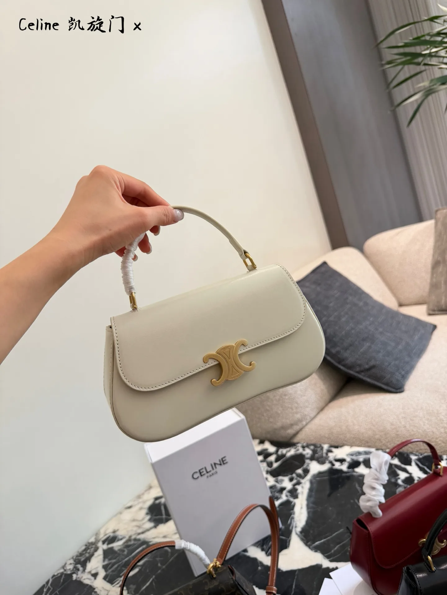 Teen Lola Triomphe Monogram Top-Handle Bag D30017821 — view 11