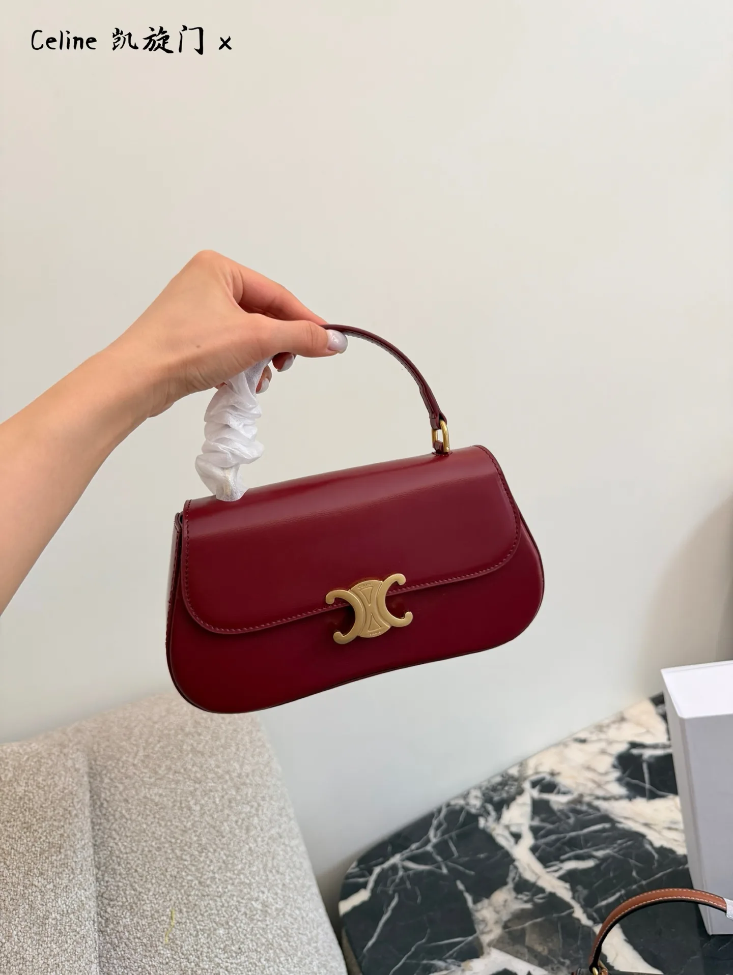 Teen Lola Triomphe Monogram Top-Handle Bag D30017821 — view 12