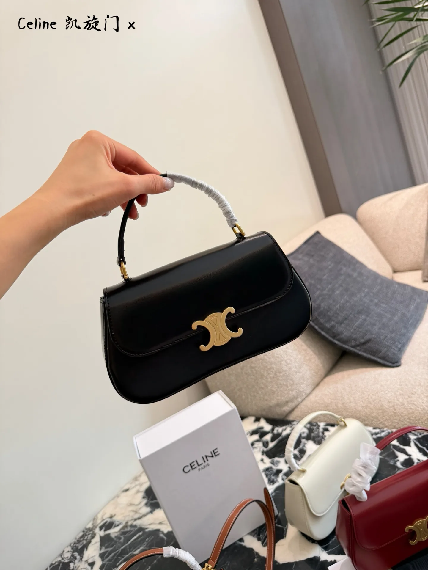 Teen Lola Triomphe Monogram Top-Handle Bag D30017821 — view 13