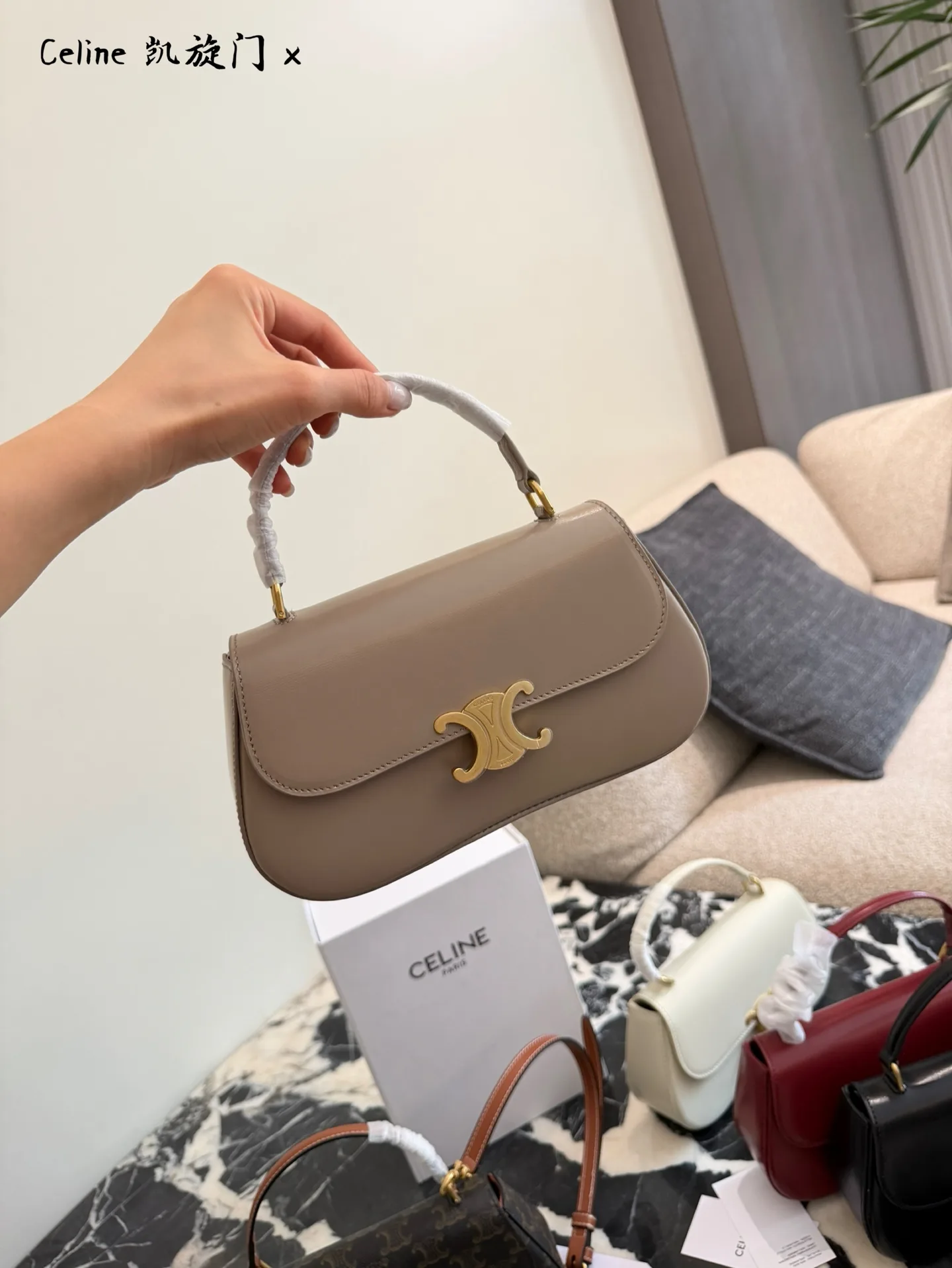 Teen Lola Triomphe Monogram Top-Handle Bag D30017821 — view 14