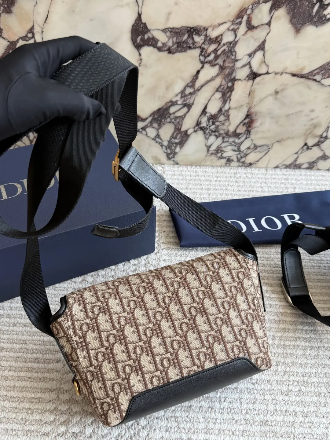 Dior Jett Oblique Messenger Bag D30018336 — view 7