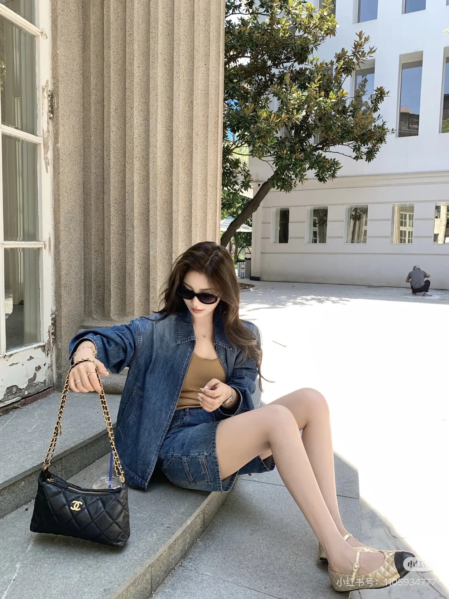Quilted Hobo Chain Bag D30018299