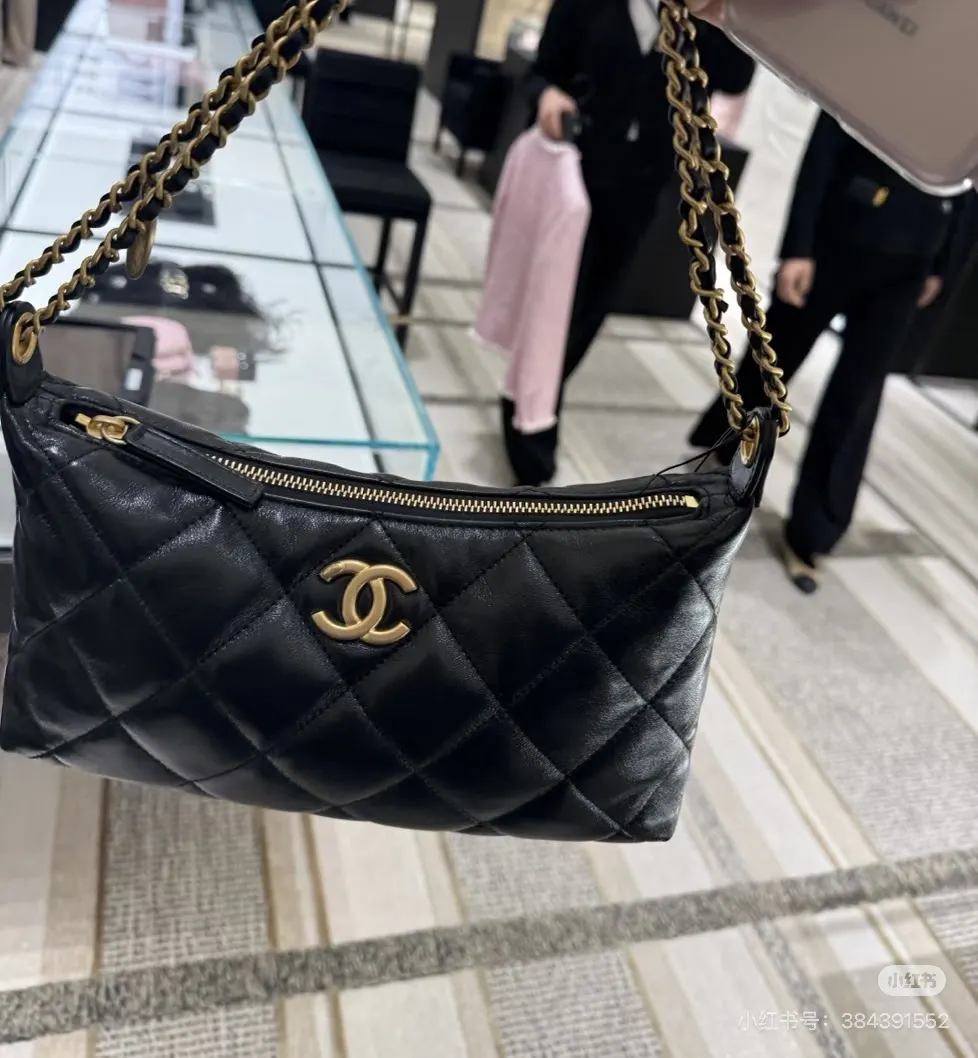 Quilted Hobo Chain Bag D30018299 — view 5