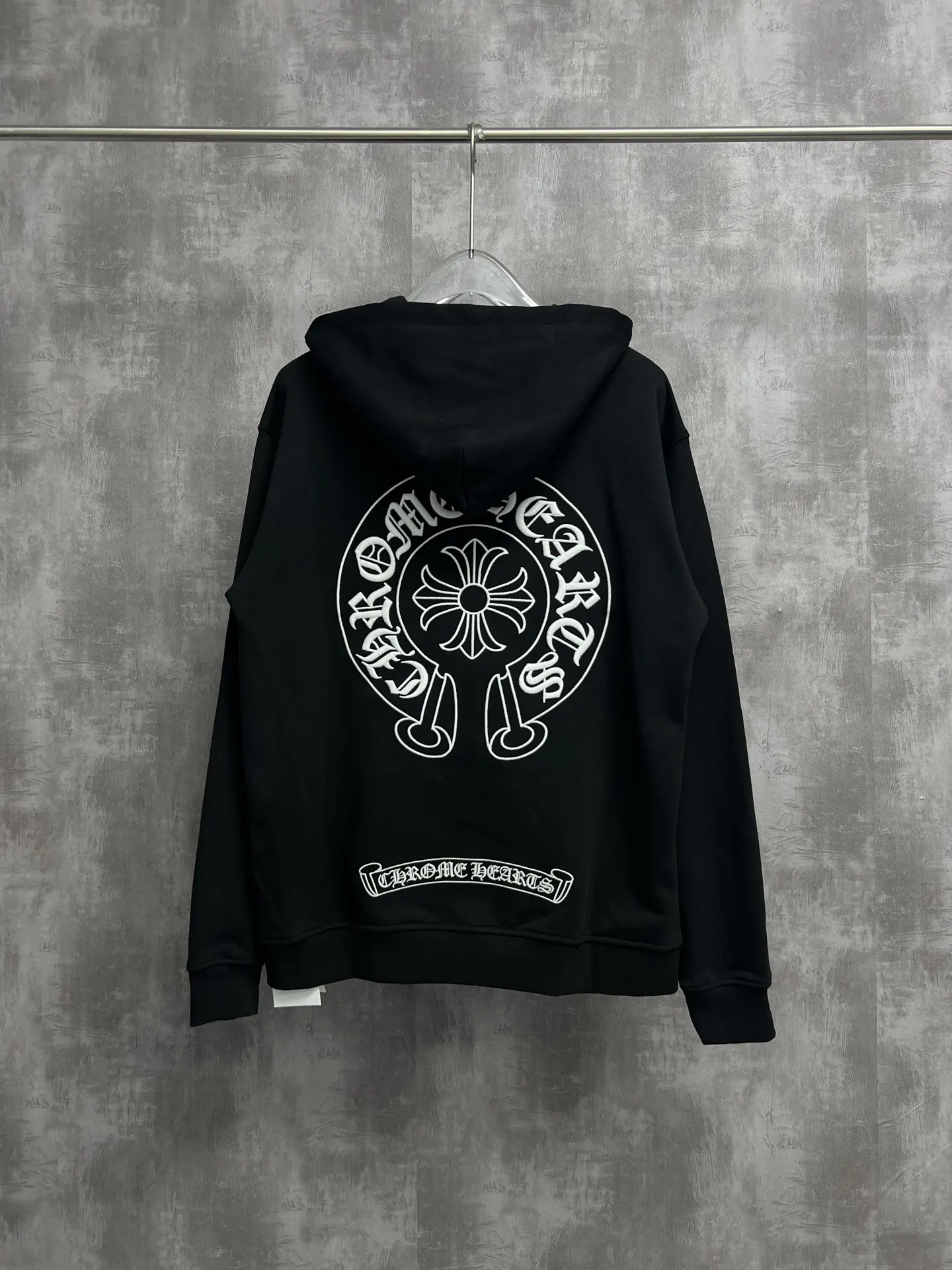 Logo Embroidery Zip-Up Hoodie D23522745 — view 2
