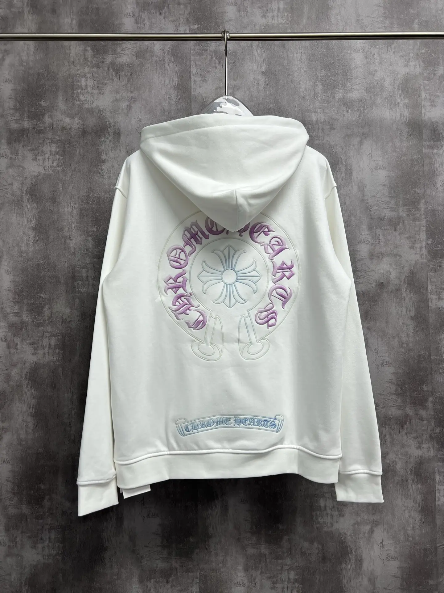 Horseshoe Logo Embroidered Zip-Up Hoodie D23522746 — view 2