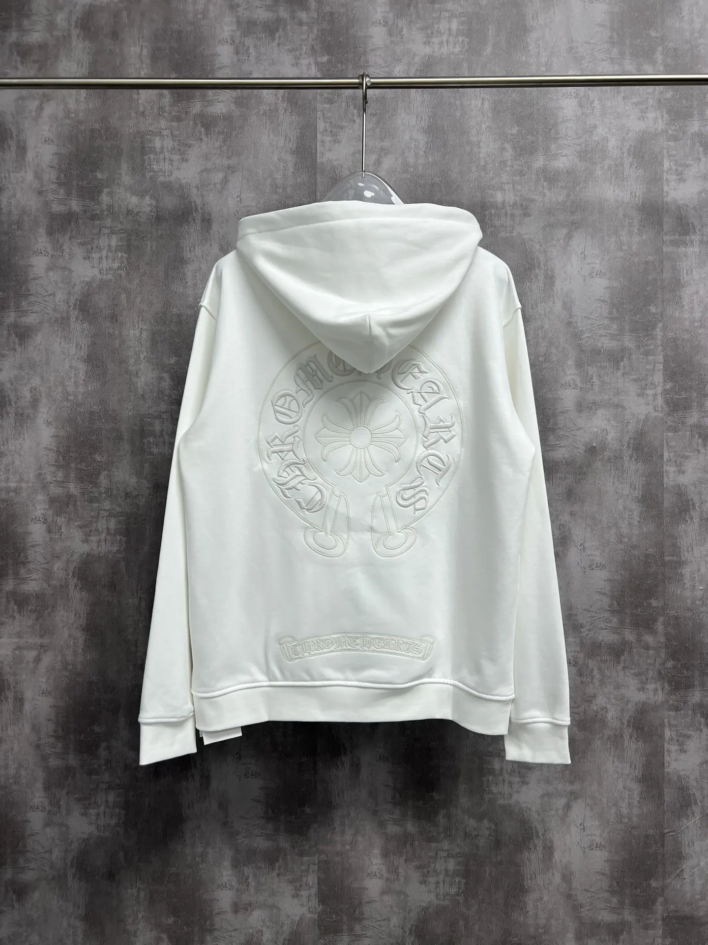 Horseshoe Logo Embroidered Zip-Up Hoodie D23522746 — view 3