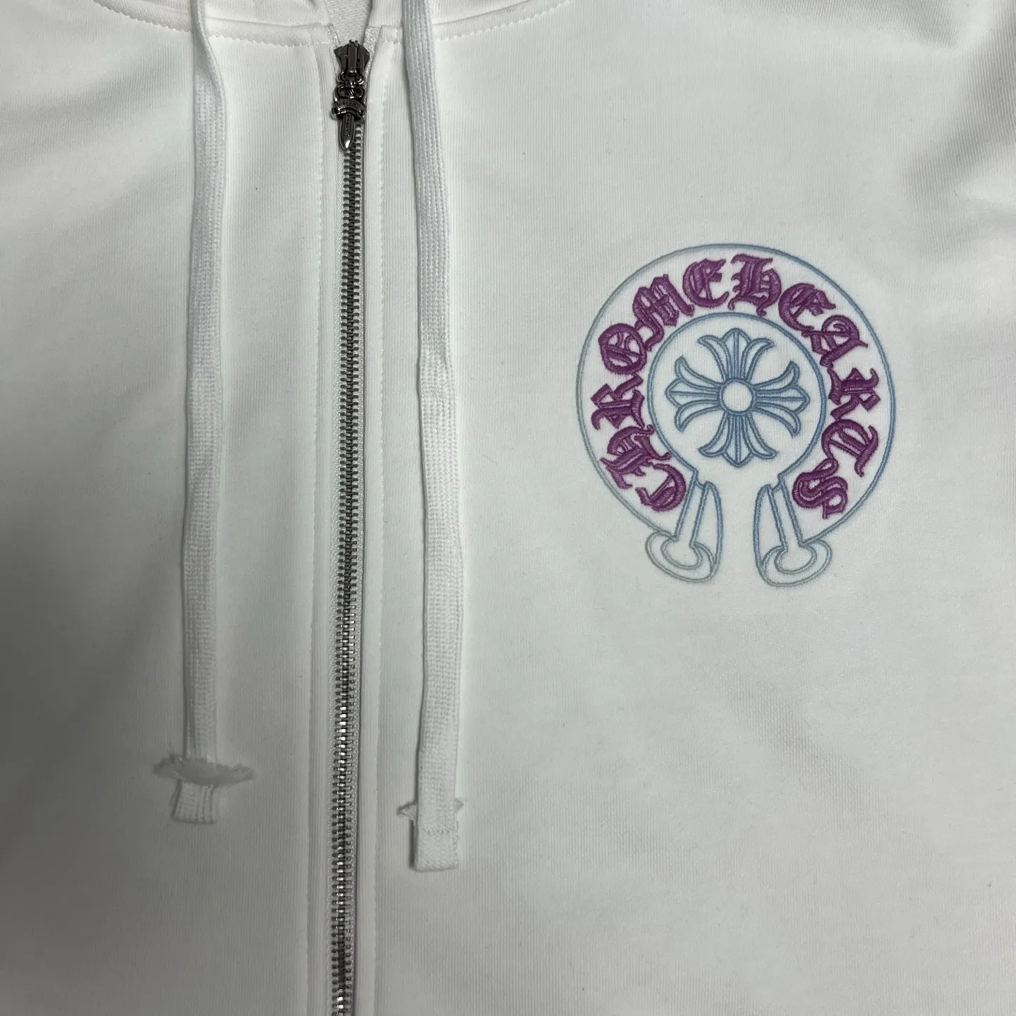 Horseshoe Logo Embroidered Zip-Up Hoodie D23522746 — view 4