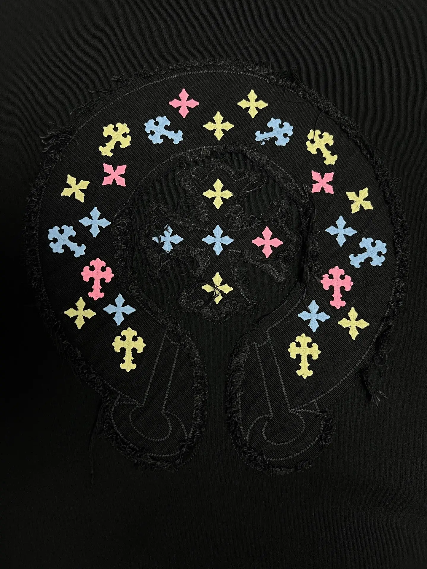 Chrome Hearts Multi-Color Cross Zip-Up Hoodie D23022747 — view 3