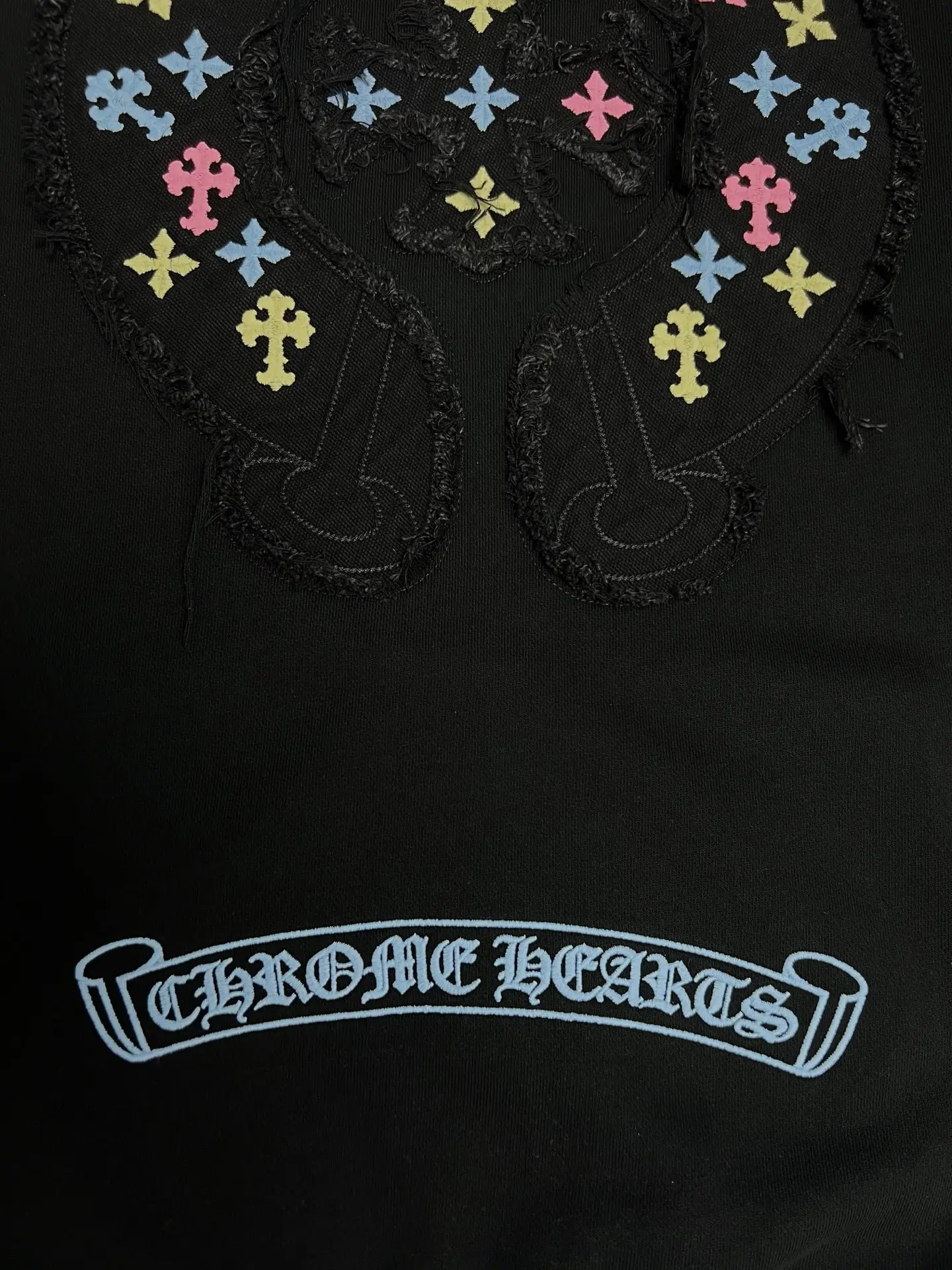 Chrome Hearts Multi-Color Cross Zip-Up Hoodie D23022747 — view 5