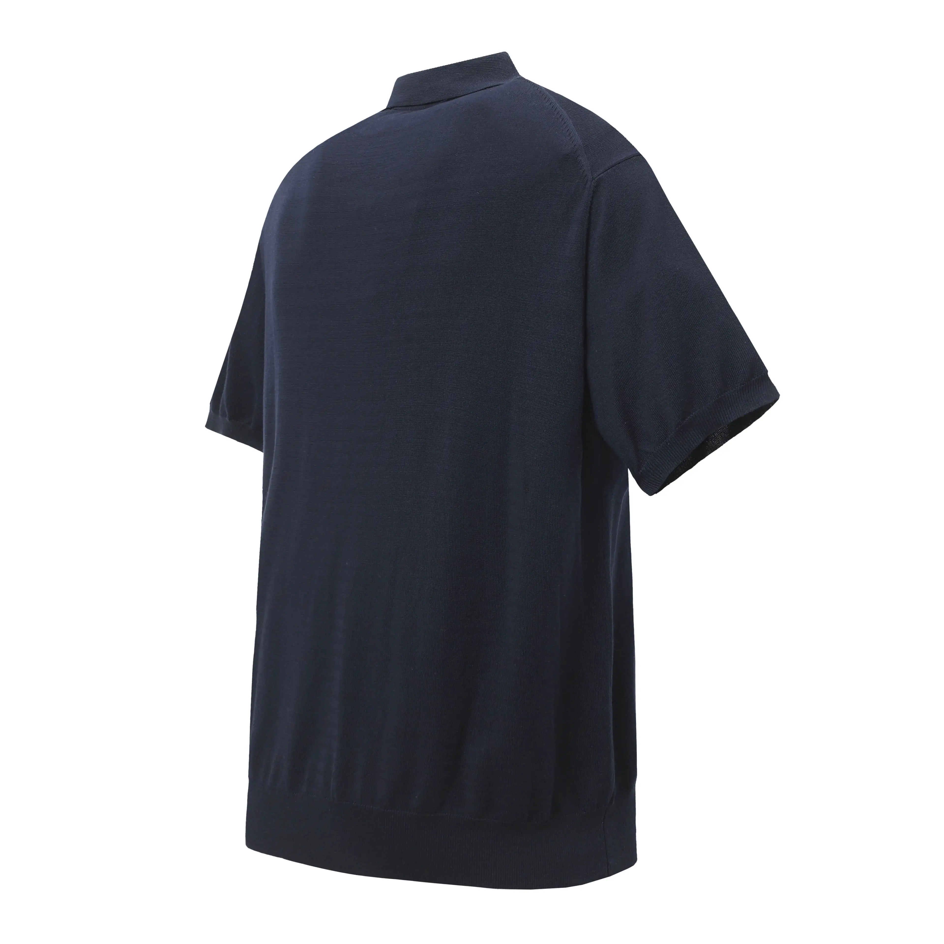 Logo-Embroidered Cashmere-Blend Knit Polo Shirt D10014126 — view 2