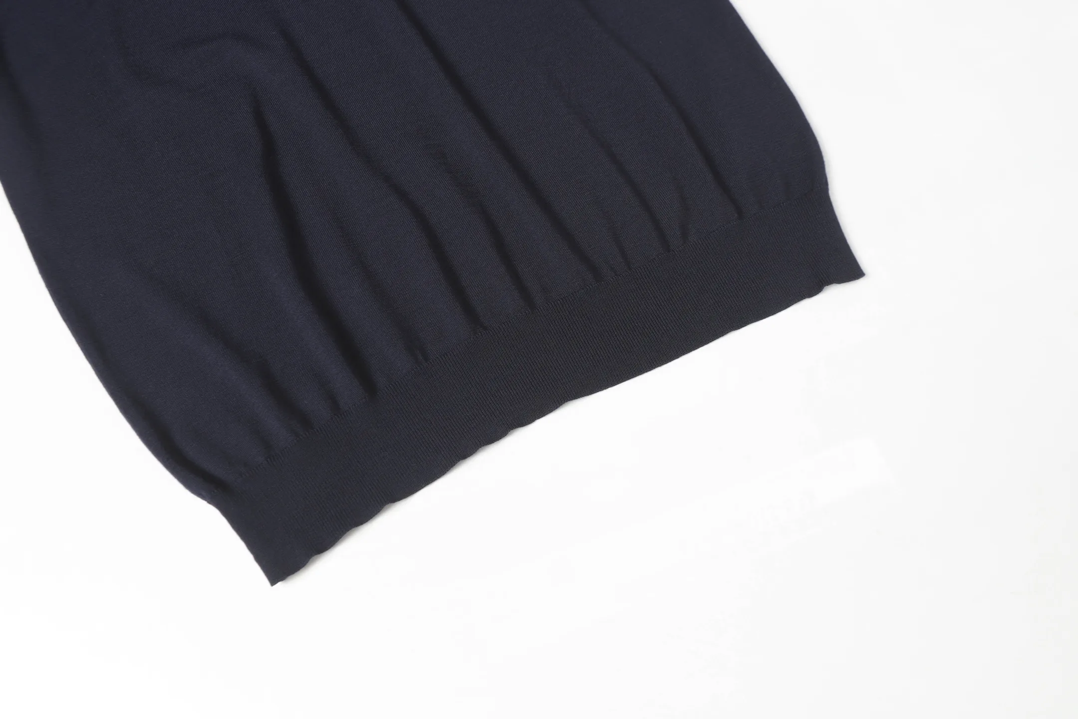 Logo-Embroidered Cashmere-Blend Knit Polo Shirt D10014126 — view 8