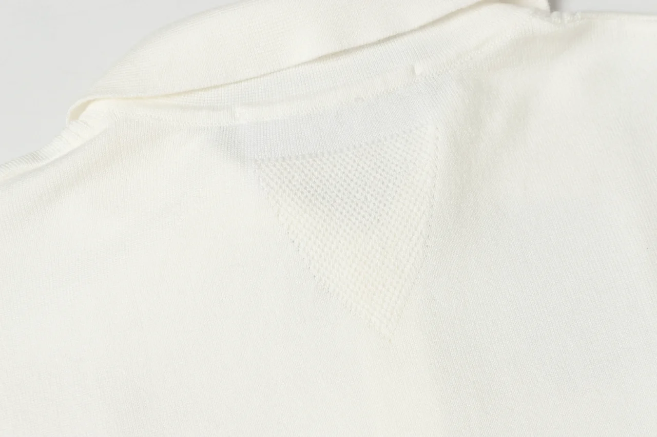 Cashmere-Blend Knit Polo Shirt D10014124 — view 7