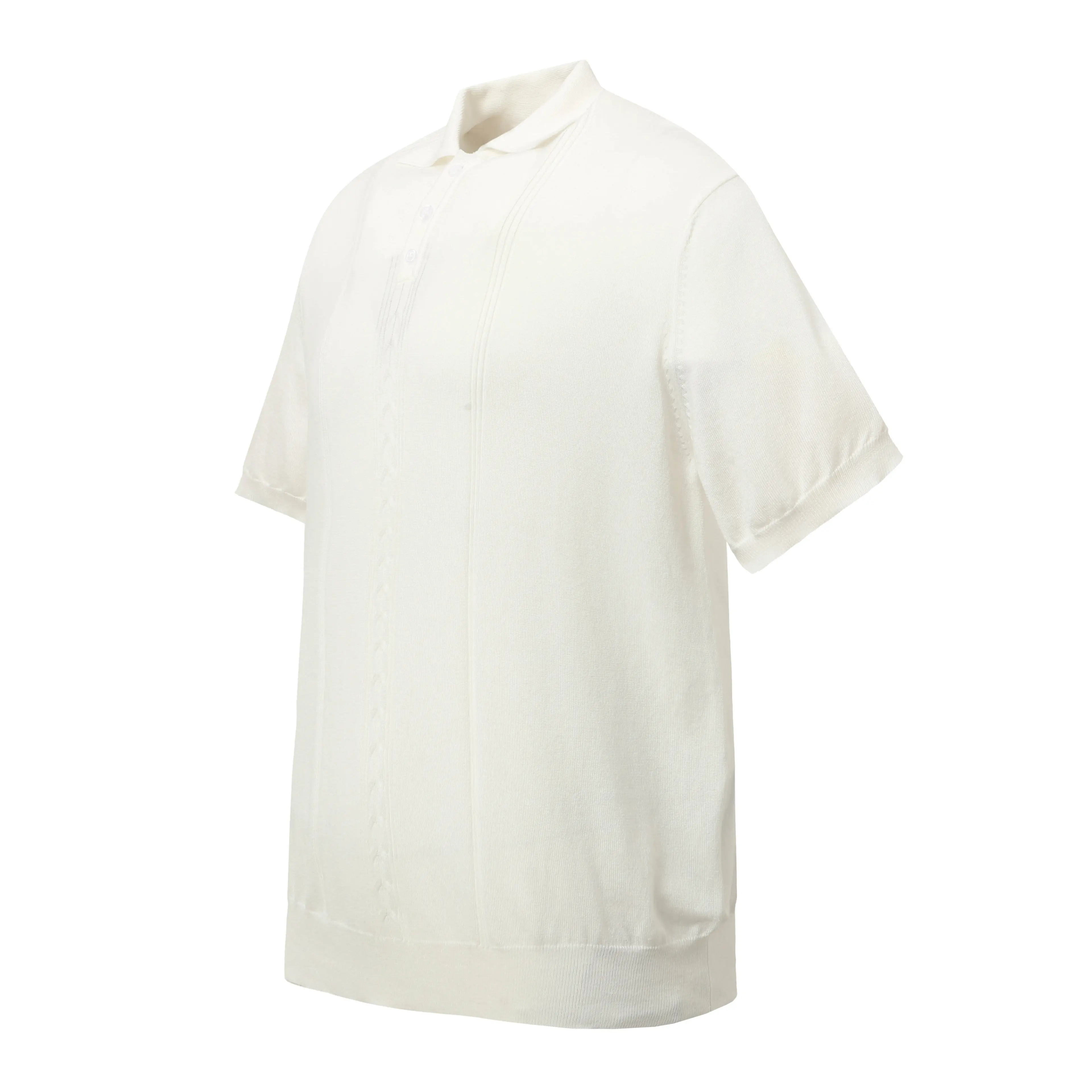 Cashmere-Blend Knit Polo Shirt D10014125 — view 2