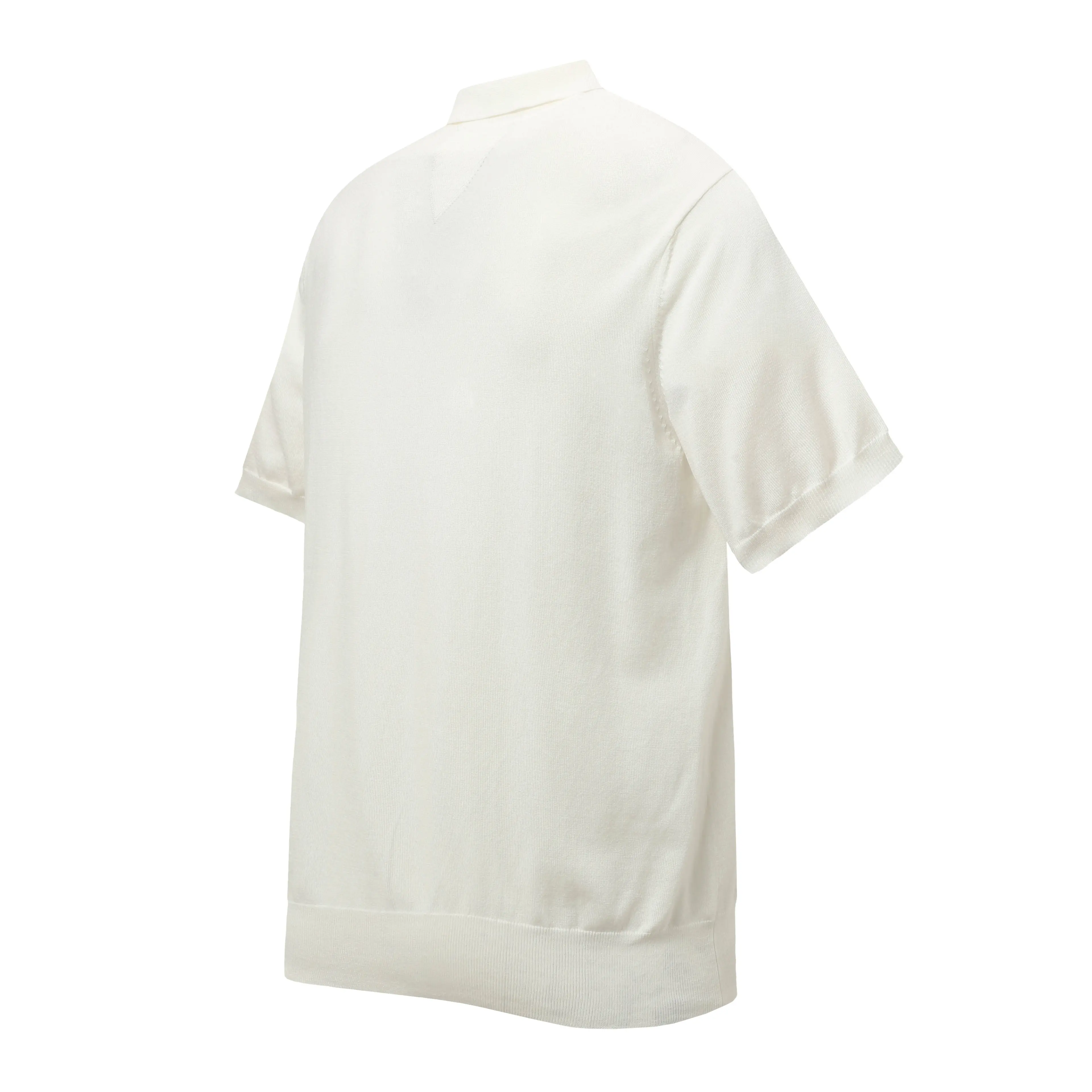 Cashmere-Blend Knit Polo Shirt D10014125 — view 3