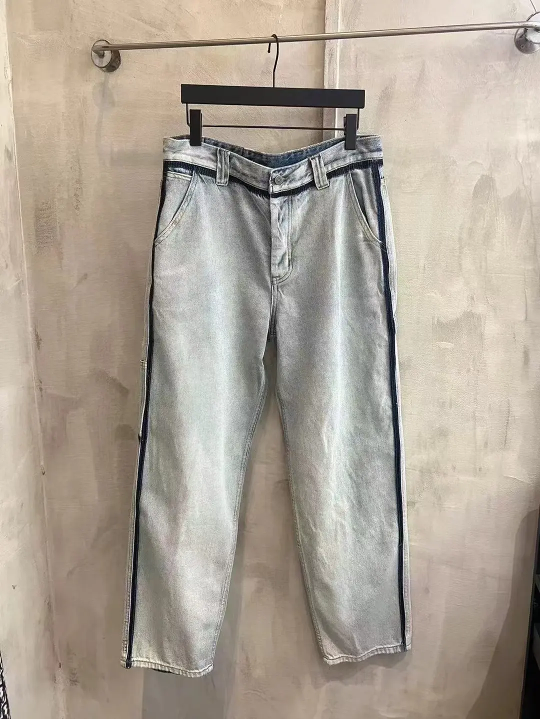 MM6 Maison Margiela Washed Wide-Leg Jeans D24519925 — view 8