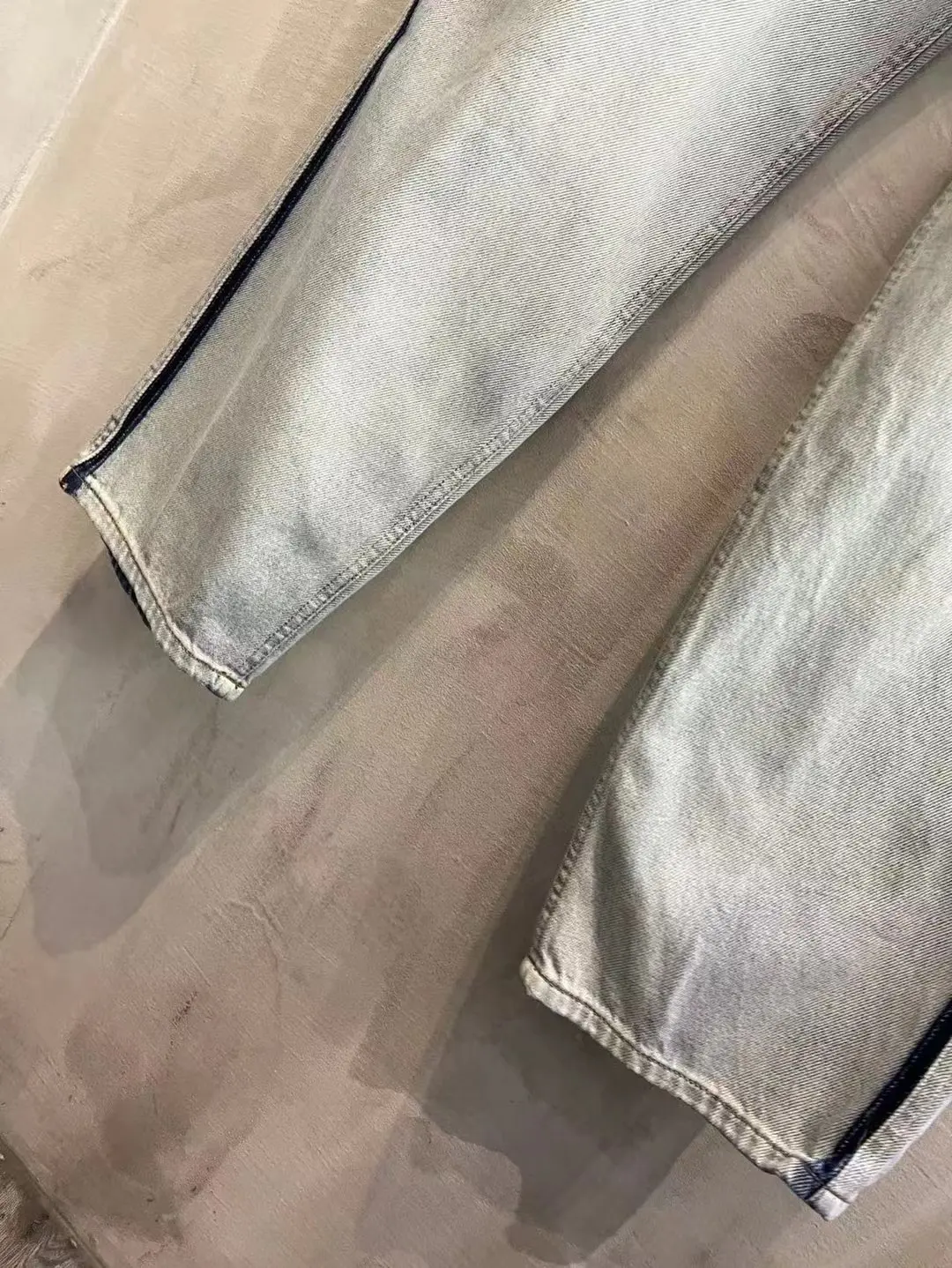 MM6 Maison Margiela Washed Wide-Leg Jeans D24519925 — view 12