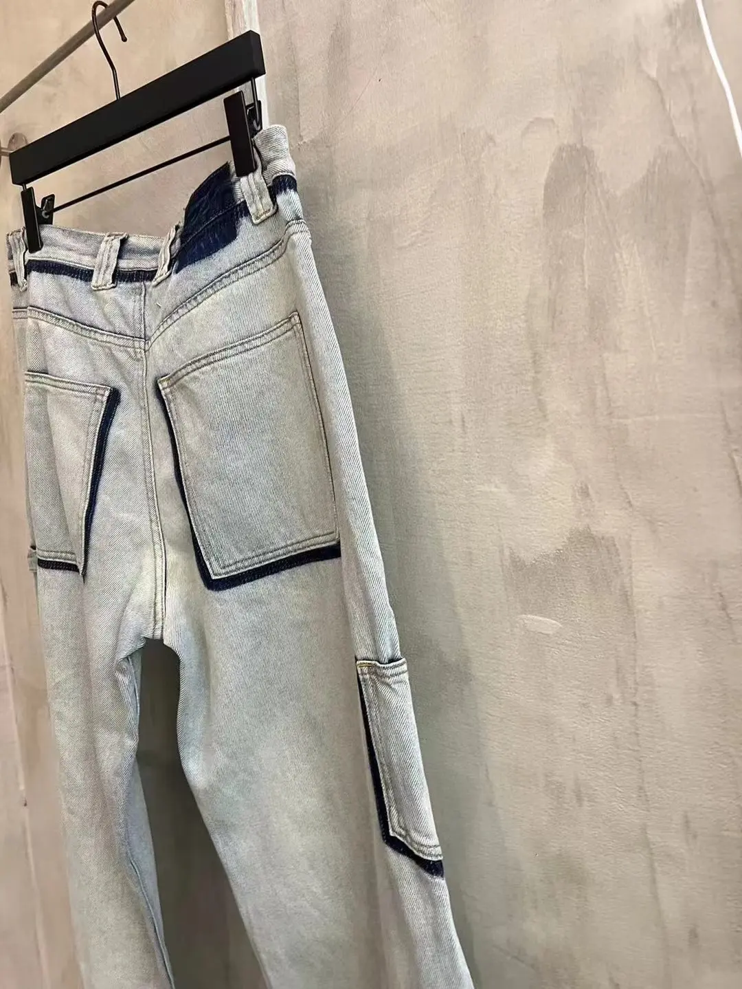 MM6 Maison Margiela Washed Wide-Leg Jeans D24519925 — view 14