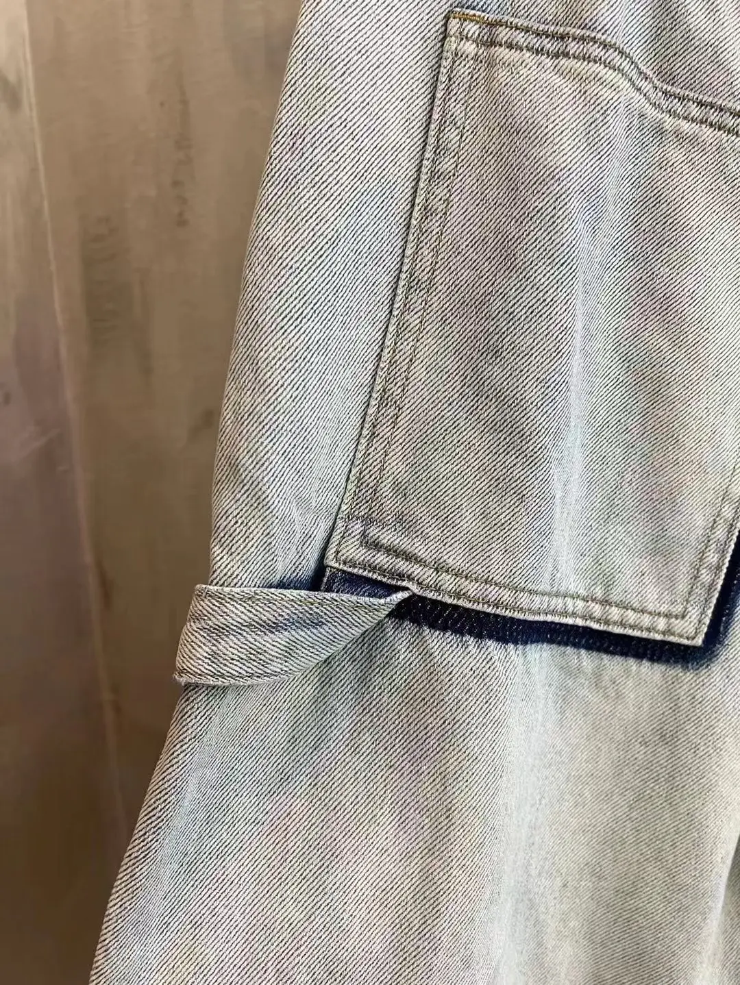 MM6 Maison Margiela Washed Wide-Leg Jeans D24519925 — view 15