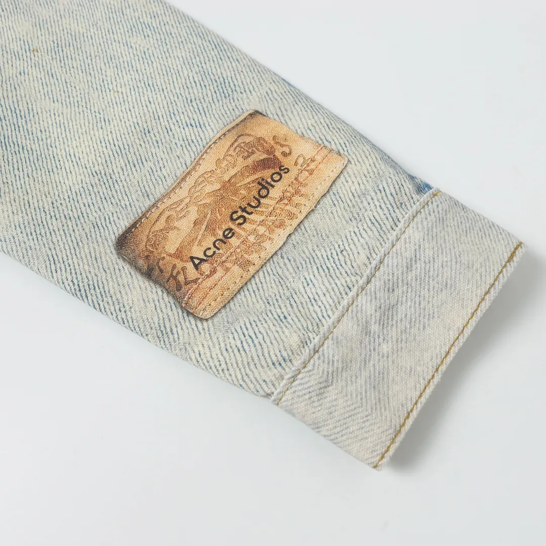 3D Trompe L'oeil Print Denim Jacket D26019923 — view 21