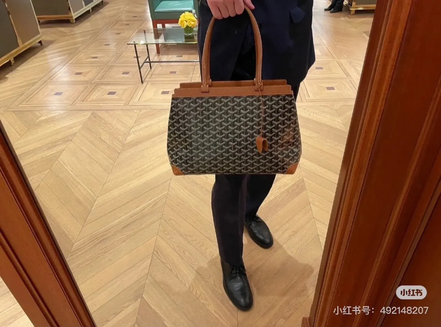 Monogram Coated Canvas Tote Bag D31018413 — view 2
