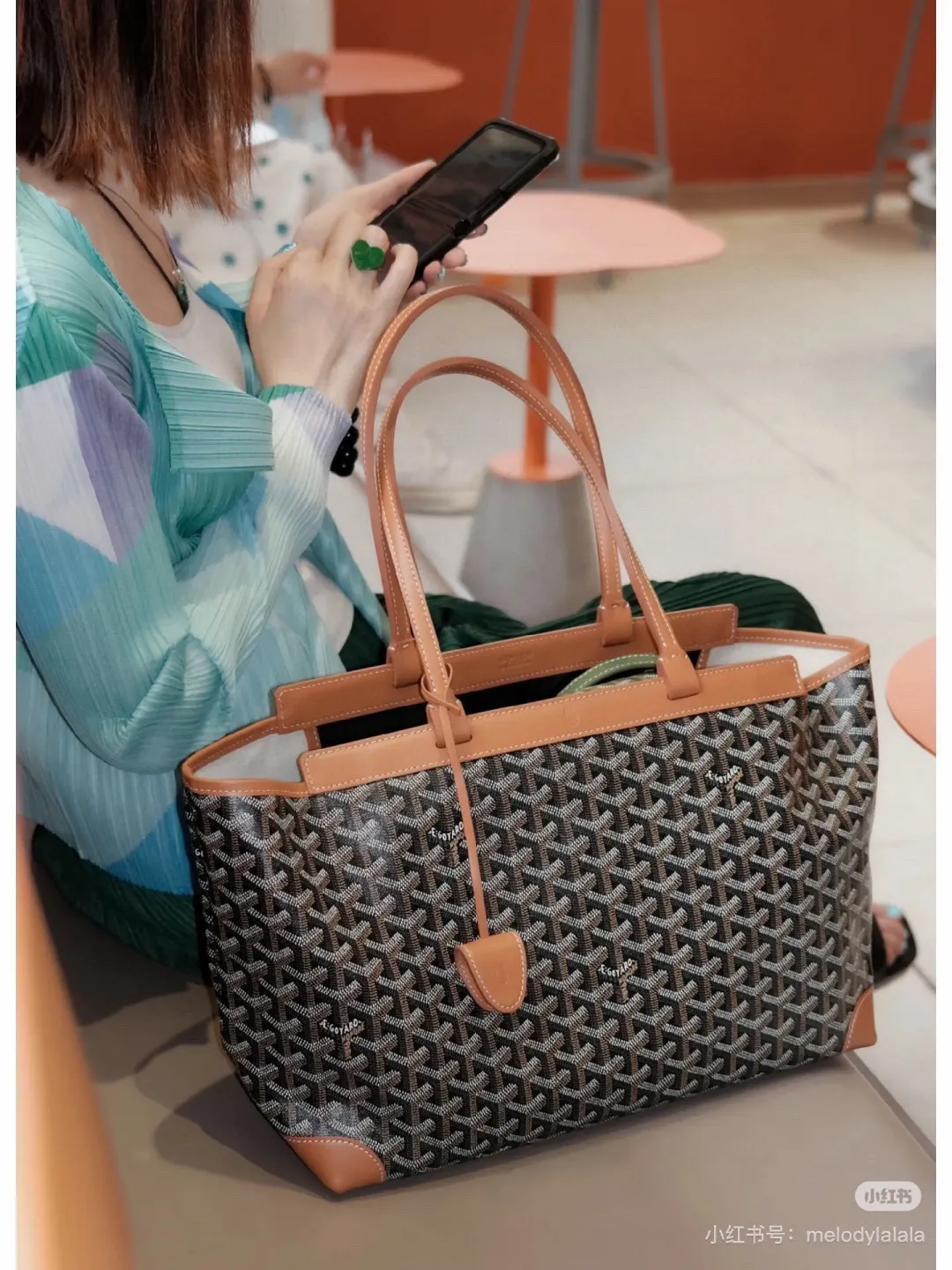 Monogram Coated Canvas Tote Bag D31018413 — view 7