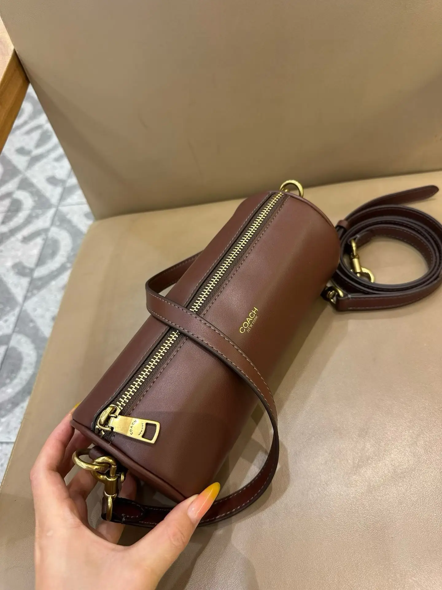 Coach Barrel Monogram Shoulder Bag D33018346 — view 31