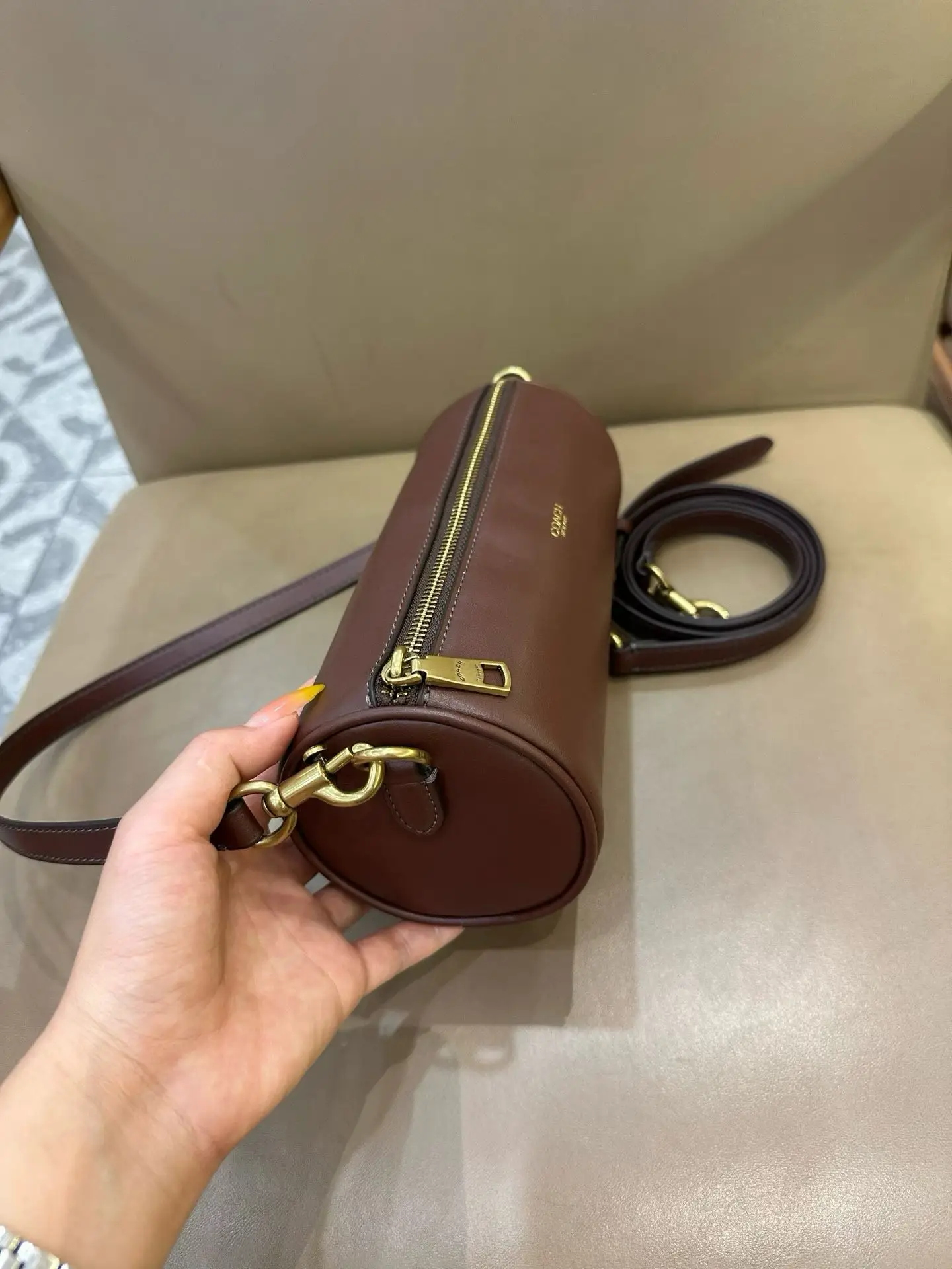Coach Barrel Monogram Shoulder Bag D33018346 — view 32