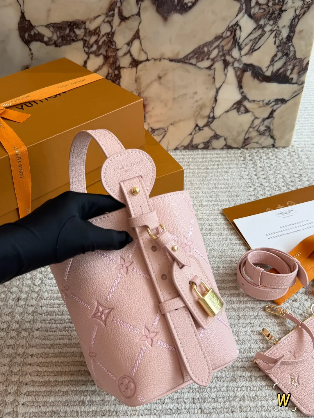 Embossed Monogram Bucket Bag D33018156 — view 2