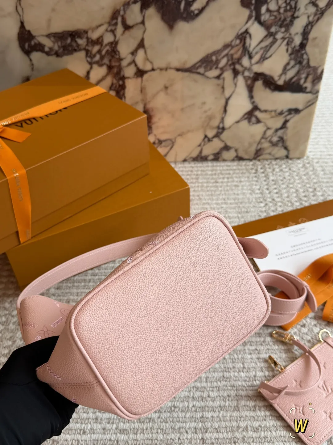 Embossed Monogram Bucket Bag D33018156 — view 4