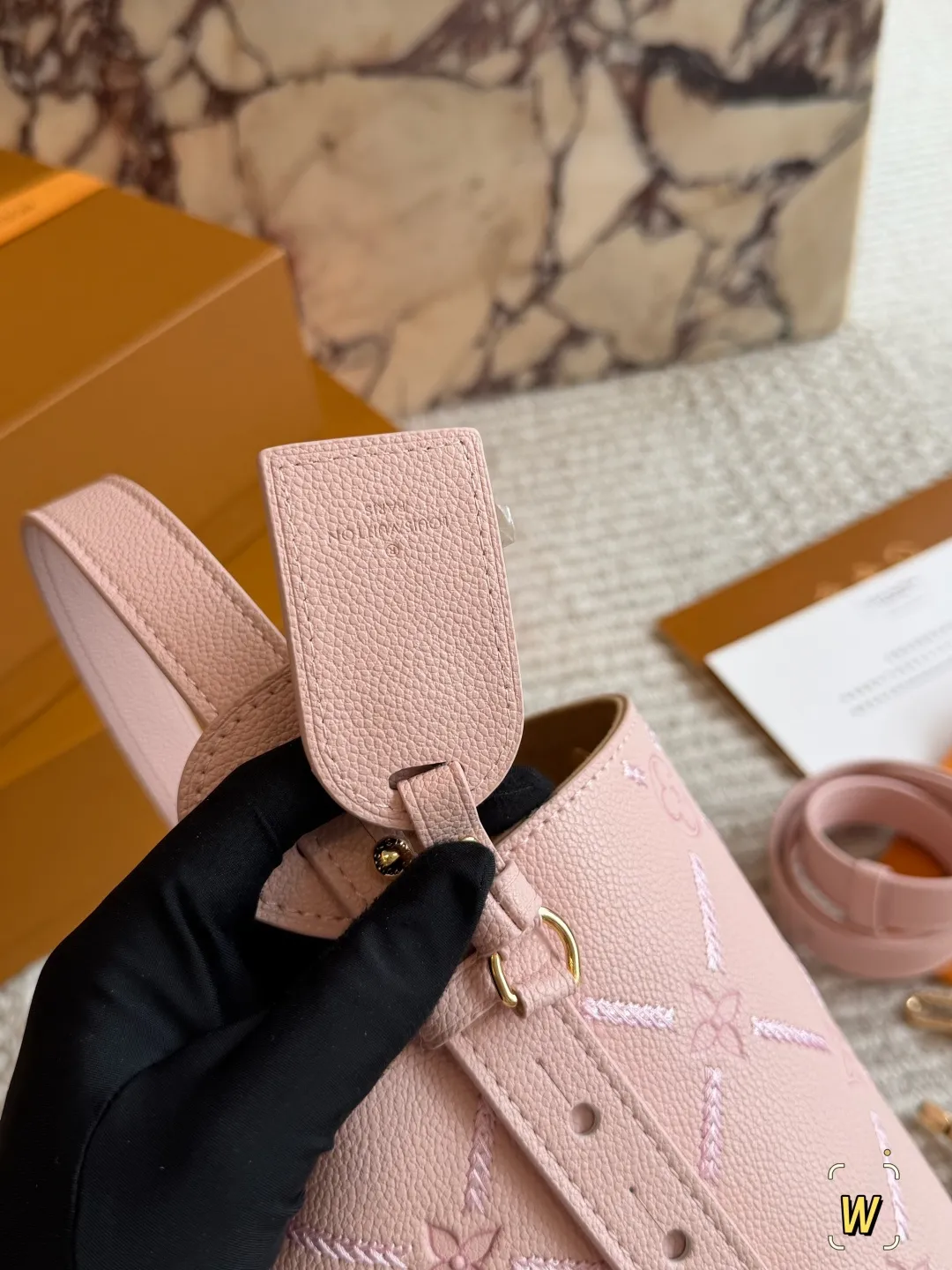 Embossed Monogram Bucket Bag D33018156 — view 6