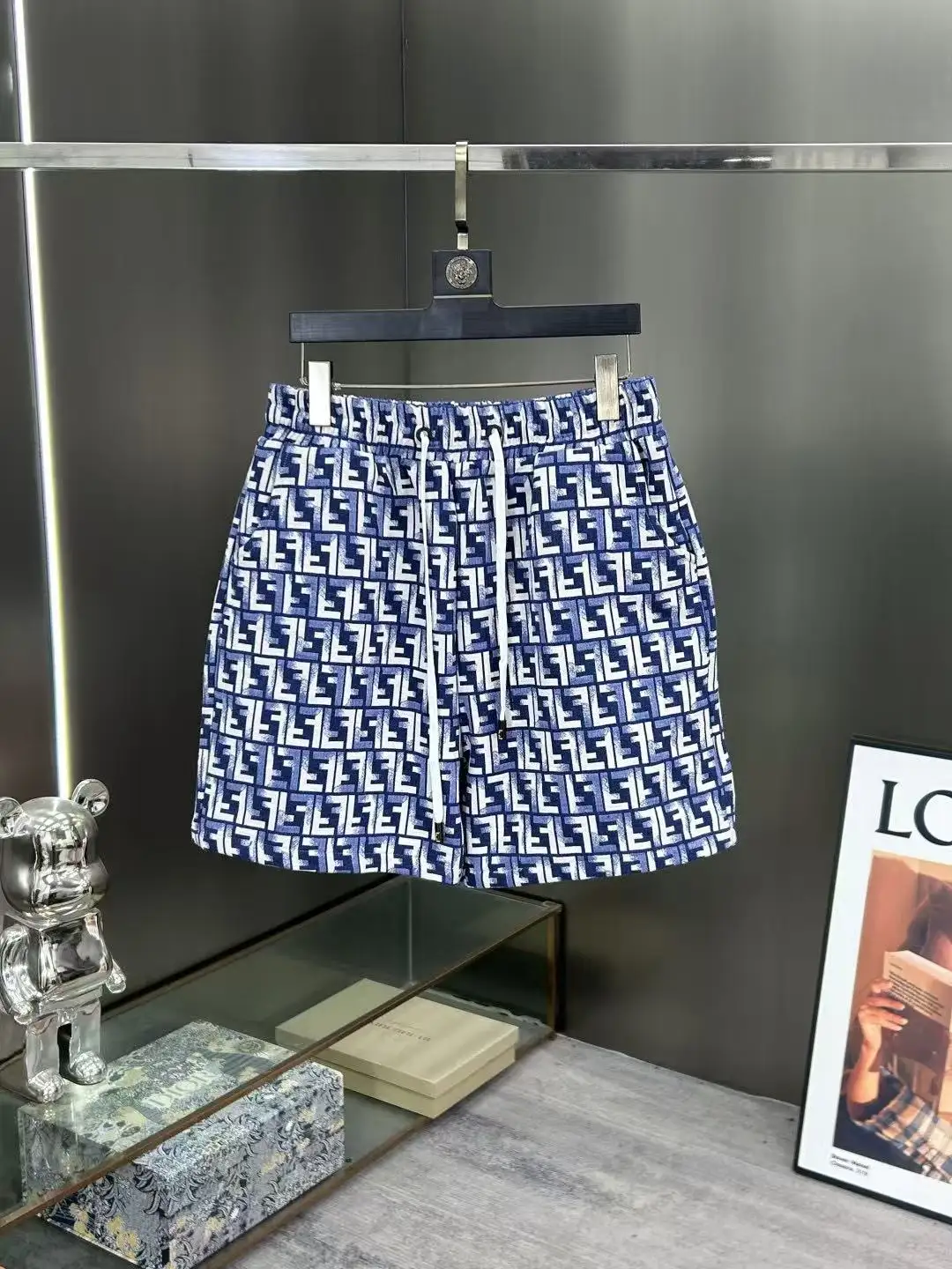Monogram Jacquard Denim Shorts D15511453