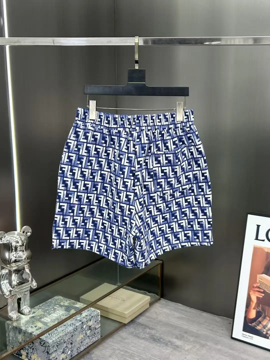 Monogram Jacquard Denim Shorts D15511453 — view 2