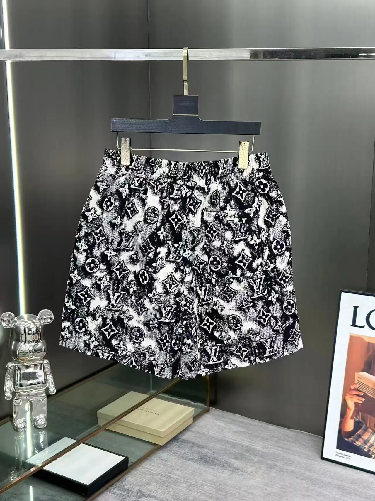 Monogram Jacquard Denim Shorts D15511452 — view 2