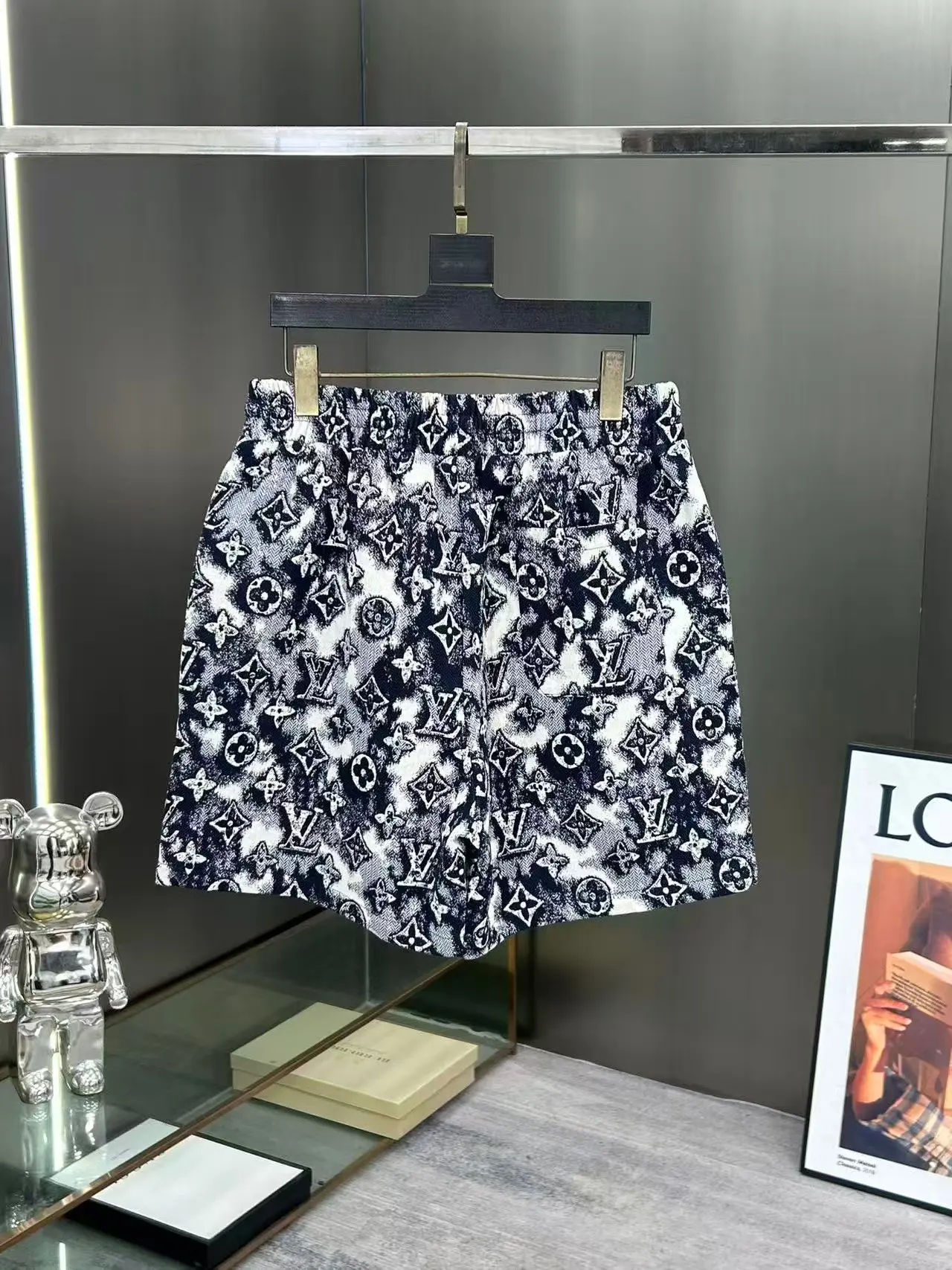 Monogram Jacquard Denim Shorts D15511451 — view 2