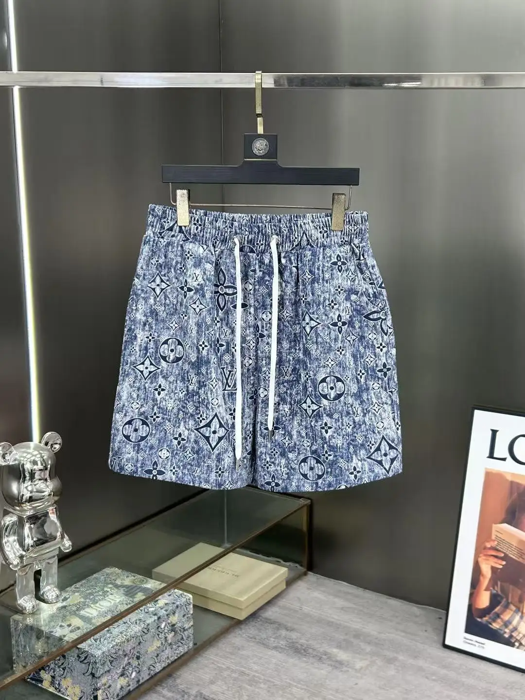 Monogram Jacquard Denim Shorts D15511449