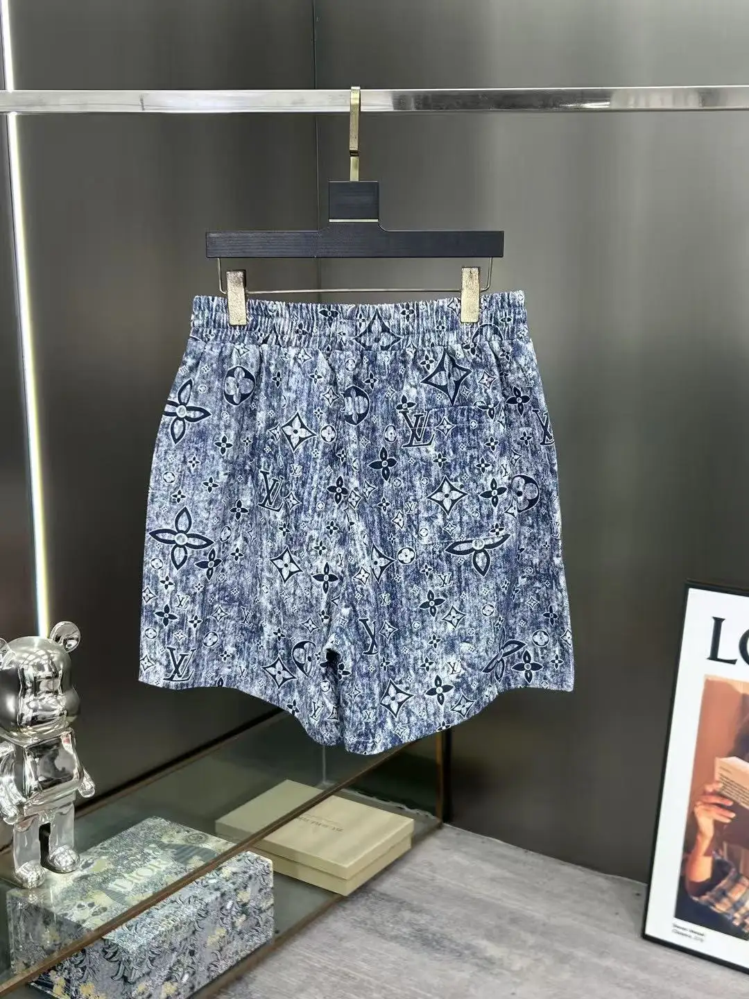 Monogram Jacquard Denim Shorts D15511449 — view 2