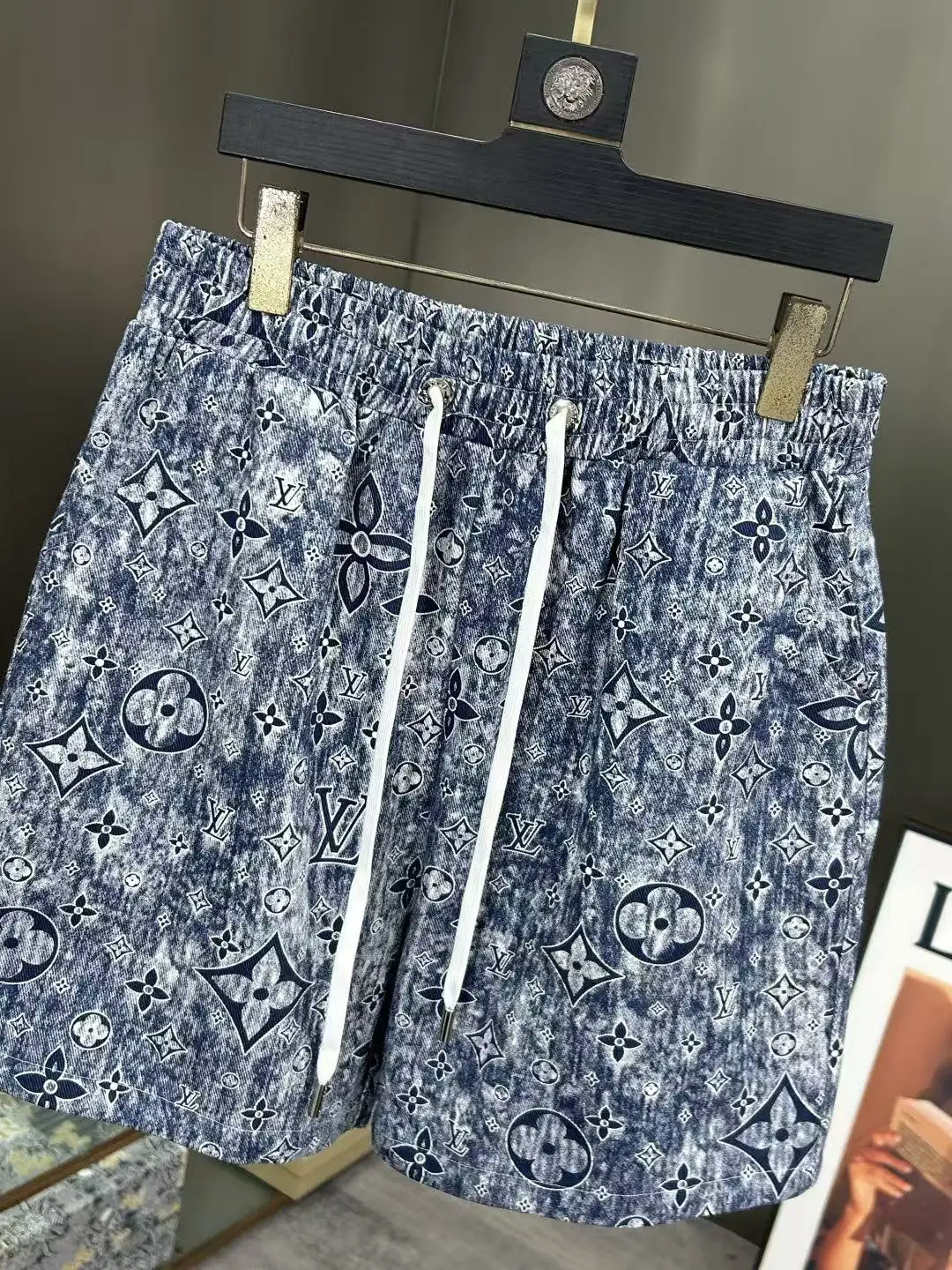 Monogram Jacquard Denim Shorts D15511449 — view 3
