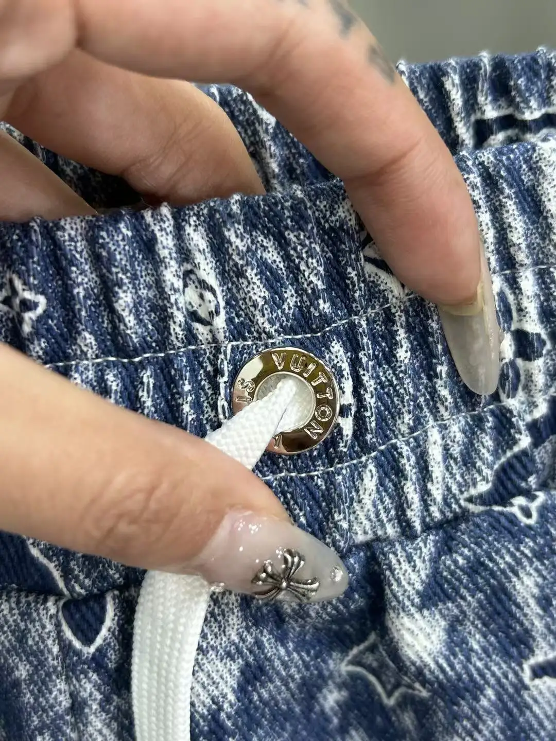 Monogram Jacquard Denim Shorts D15511449 — view 5