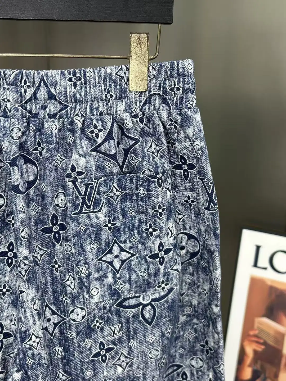 Monogram Jacquard Denim Shorts D15511449 — view 8