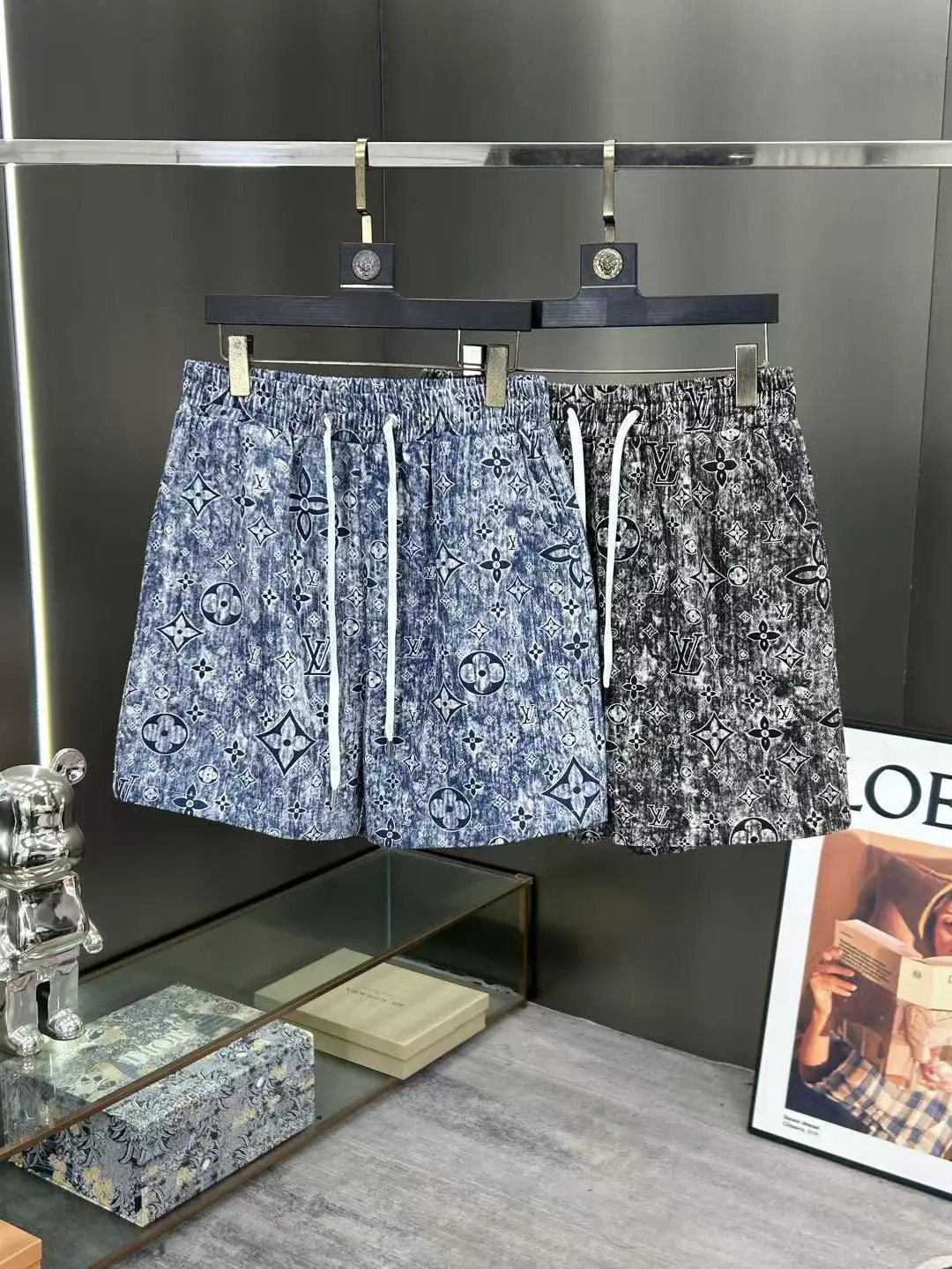 Monogram Jacquard Denim Shorts D15511449 — view 9
