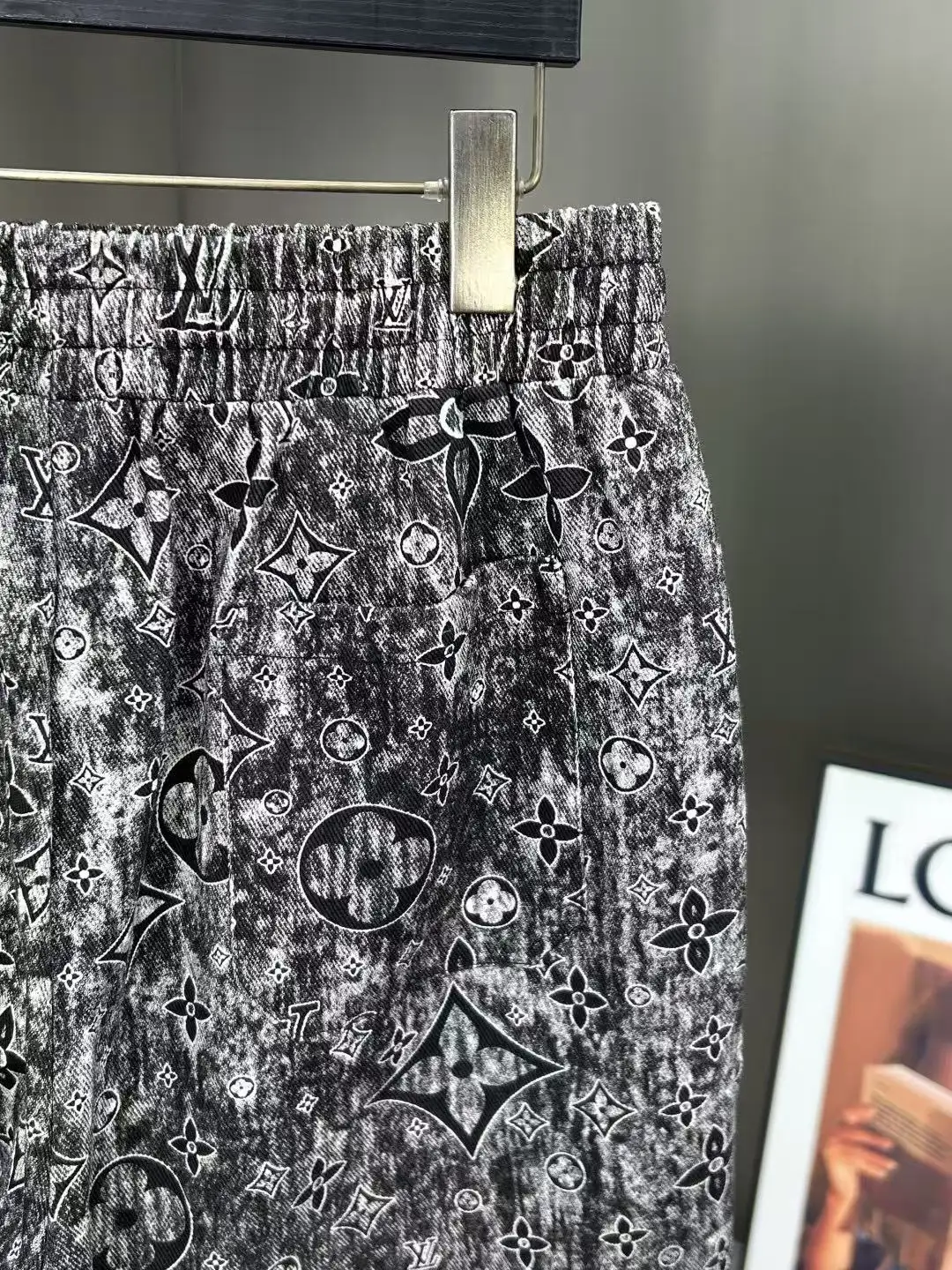 Monogram Jacquard Denim Shorts D15511450 — view 4