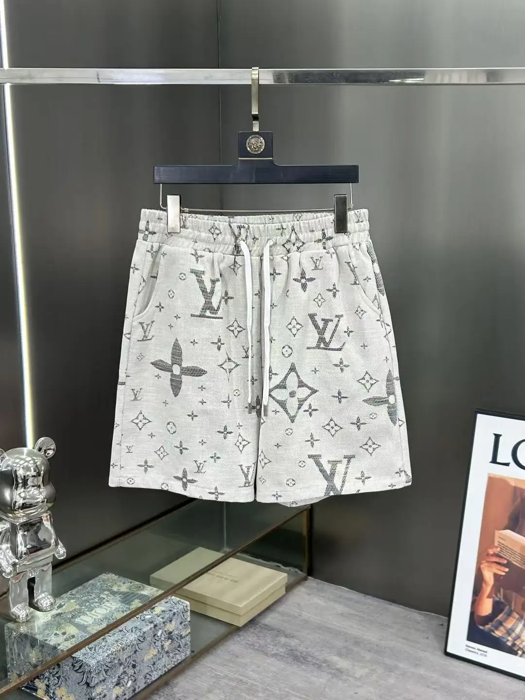 Monogram Jacquard Denim Shorts D15511448