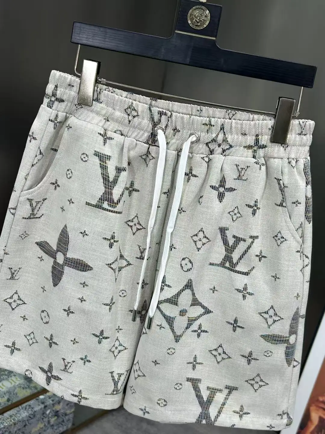 Monogram Jacquard Denim Shorts D15511448 — view 4
