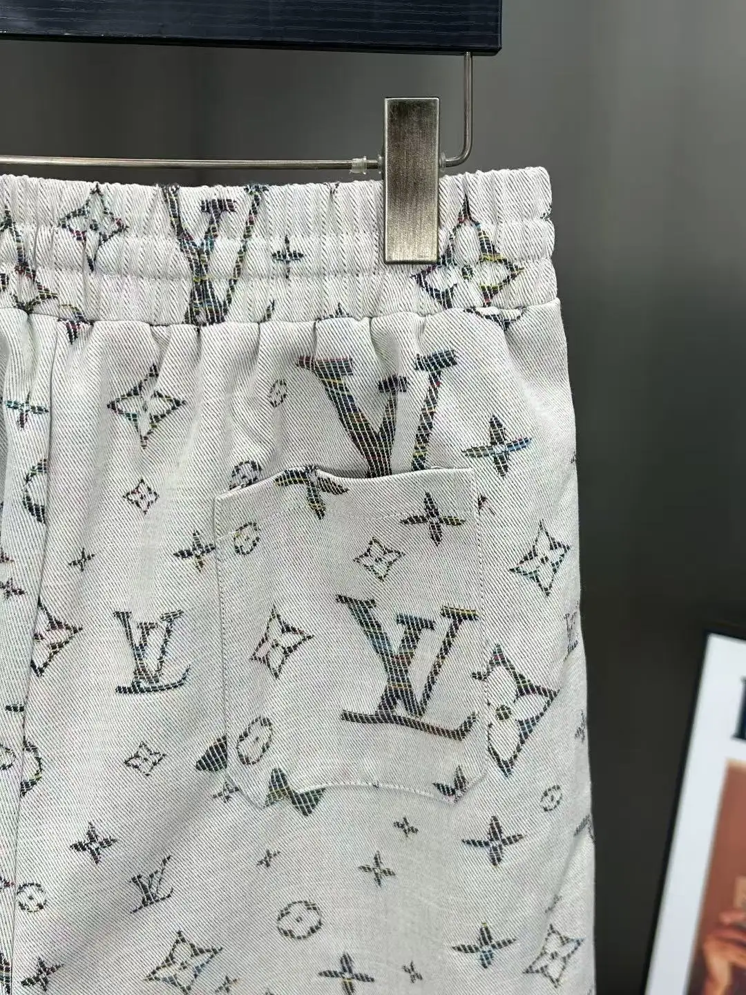 Monogram Jacquard Denim Shorts D15511448 — view 6