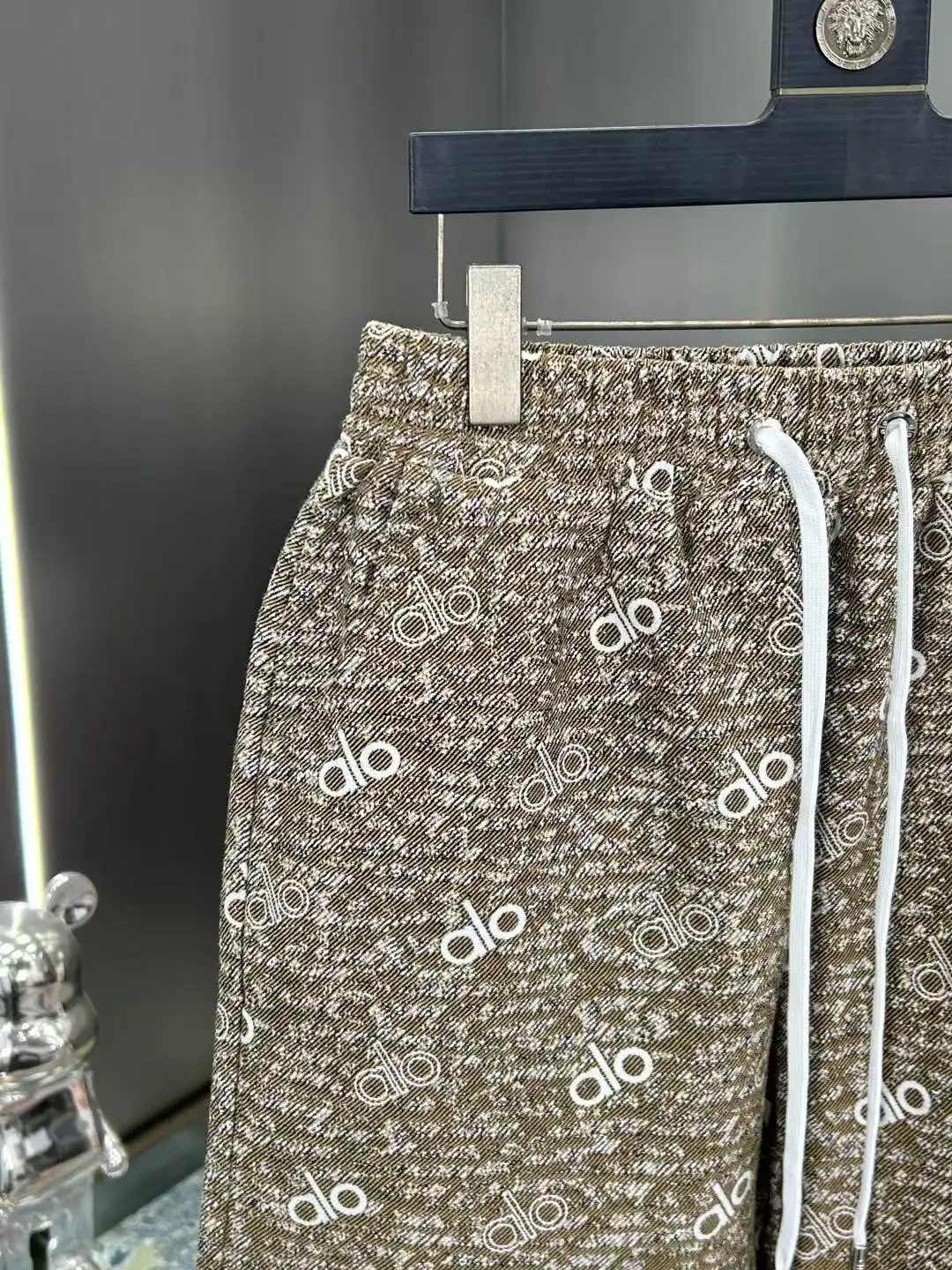 Logo Jacquard Denim Shorts D15511447 — view 6