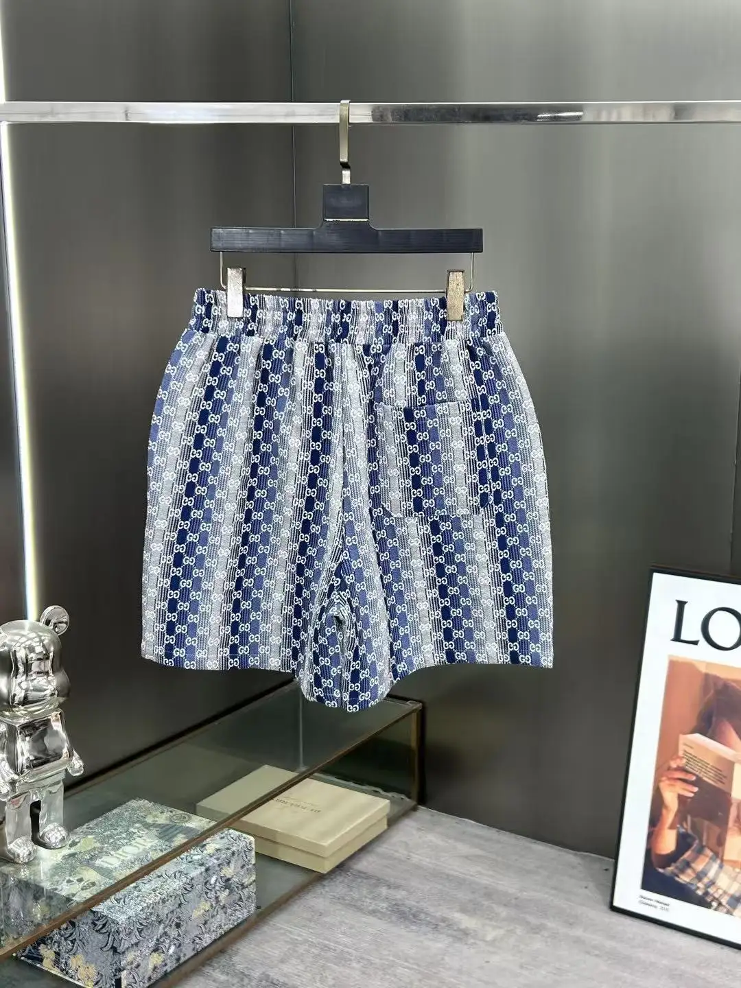 Monogram Jacquard Denim Shorts D15511446 — view 2