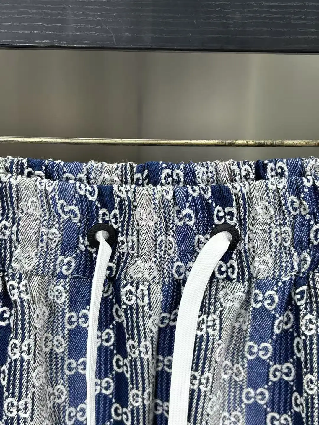 Monogram Jacquard Denim Shorts D15511446 — view 8